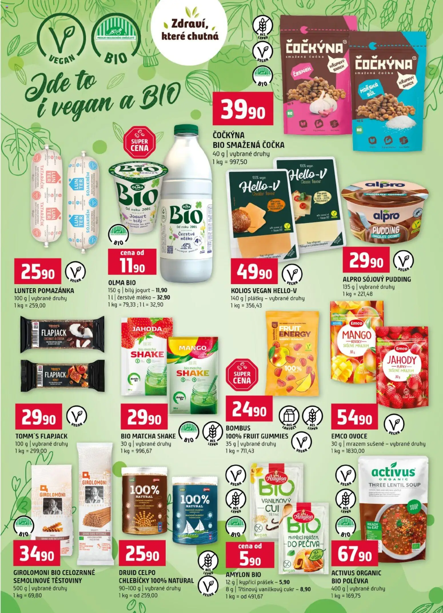 Terno leták od 01.07.2026 | Strana: 7 | Produkty: Čočka, Mléko, Jahody, Pomazánka