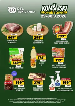 Tekijanka katalog Komšijski utorak i sreda - pregled Tekijanka kataloga - važi od 29.09.2026