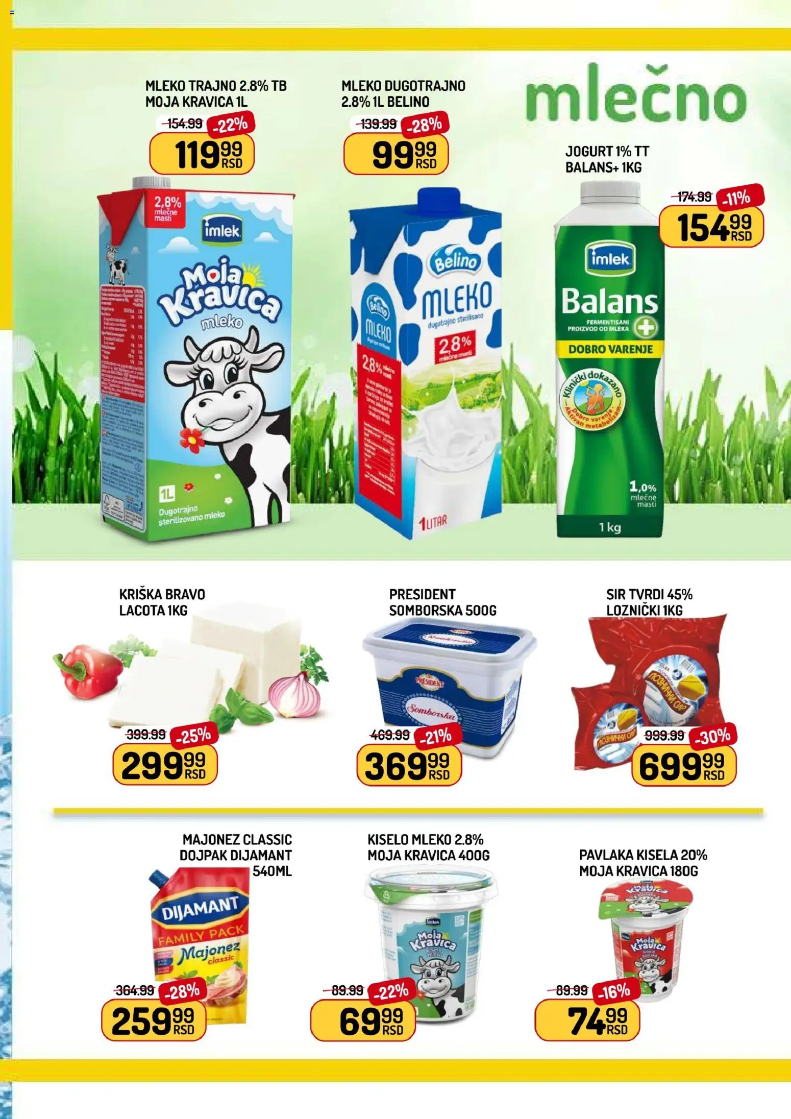 Aman katalog - važi od 29.05.2026 | Strana: 5 | Proizvode: Moja kravica, Mleko, Jogurt, Pavlaka