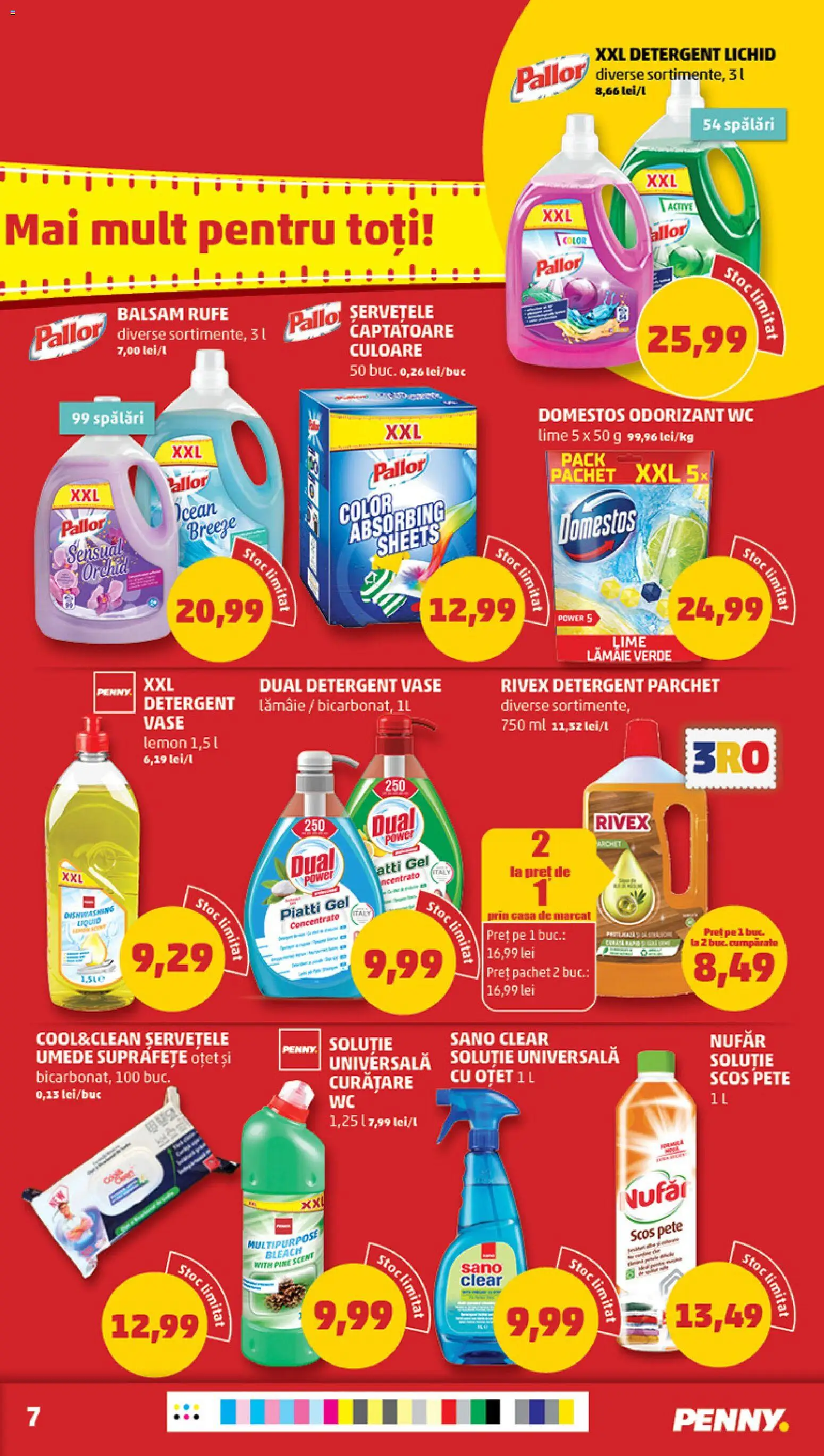 Noul catalog PENNY – valabil de la 10.06.2026 | Pagină: 7 | Produse: Parchet, Oțet, Șervețele umede, Lămâie