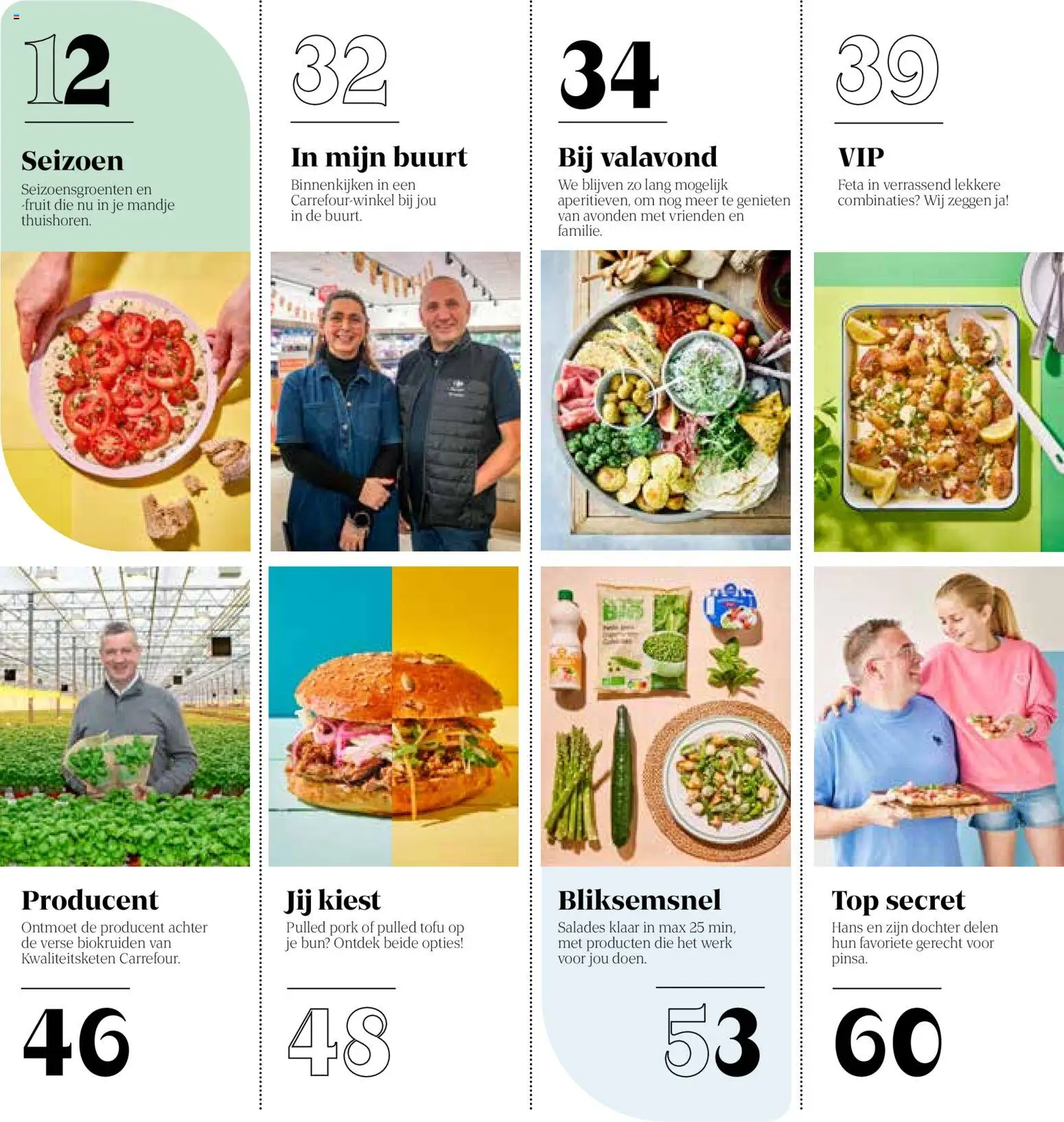 {H1} | Pagina: 5 | Producten: Salades, Feta, Fruit