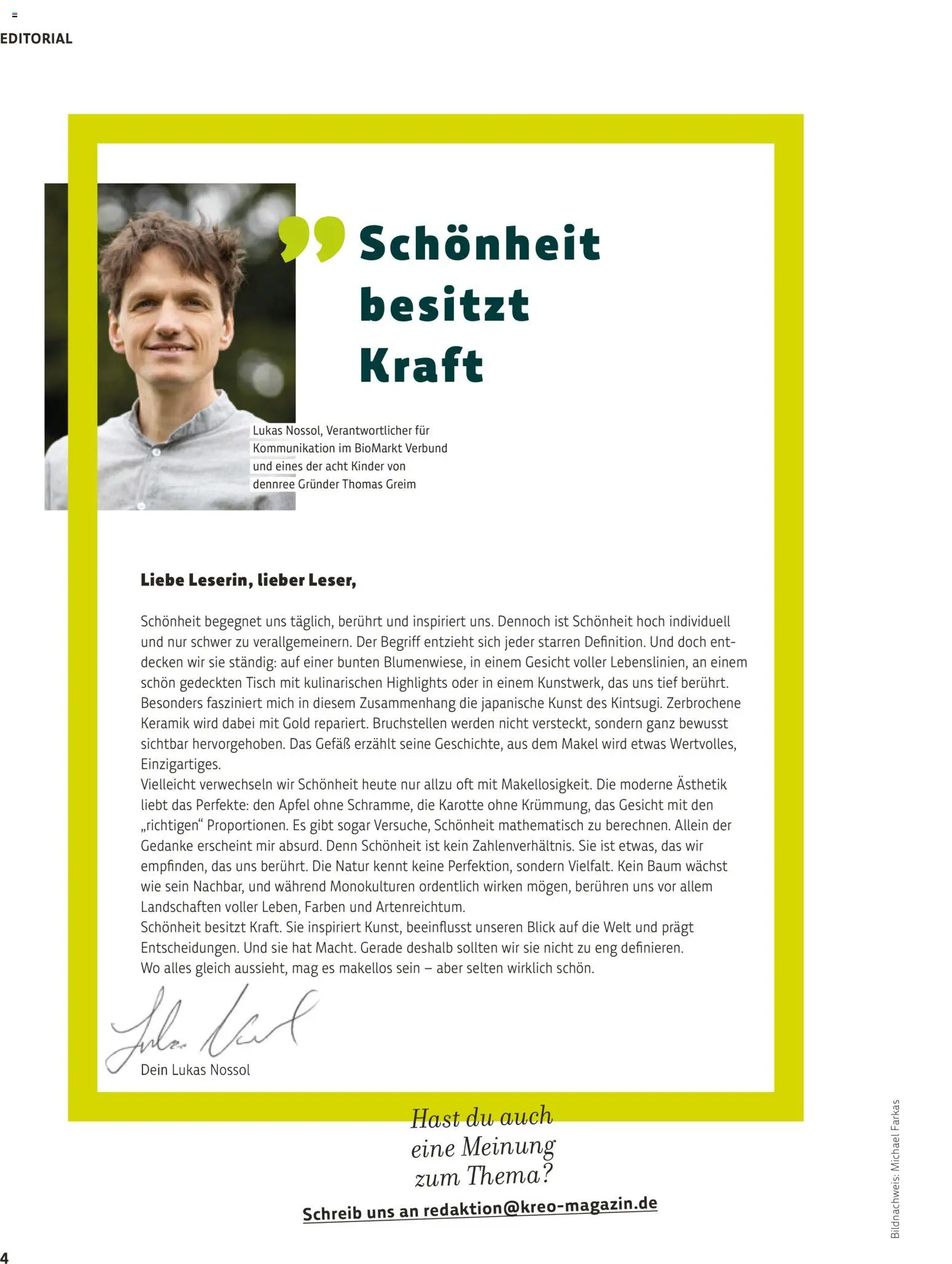 BioMarkt Kreo Magazin – gültig ab 26.10.2026 | Seite: 4 | Produkte: Tisch, Äpfel, Karotte