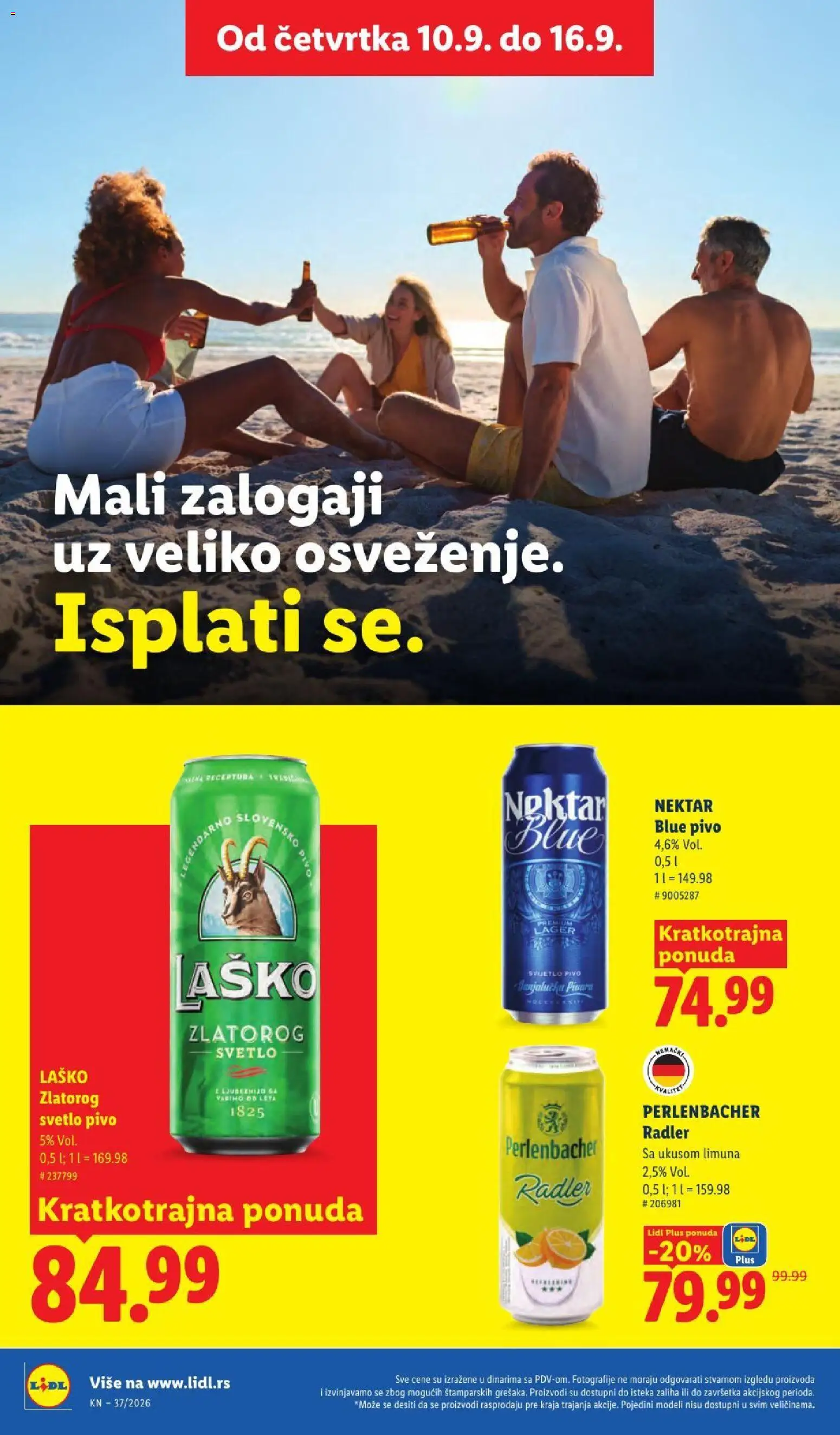 Lidl katalog - važi od 10.09.2026 | Strana: 58