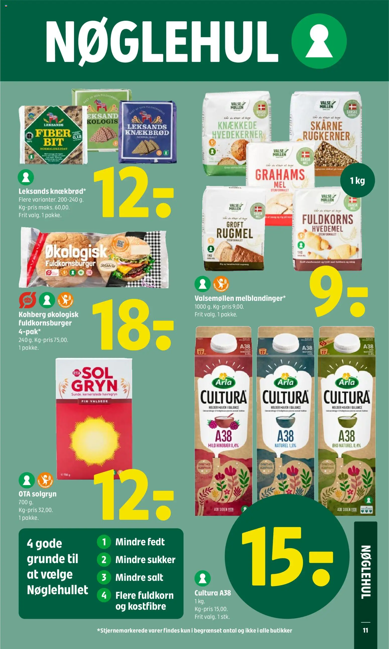 Coop 365 tilbudsavis – gyldig fra 11.06.2026 | Side: 13 | Produkter: Salt, Hindbær, Havregryn, Sukker
