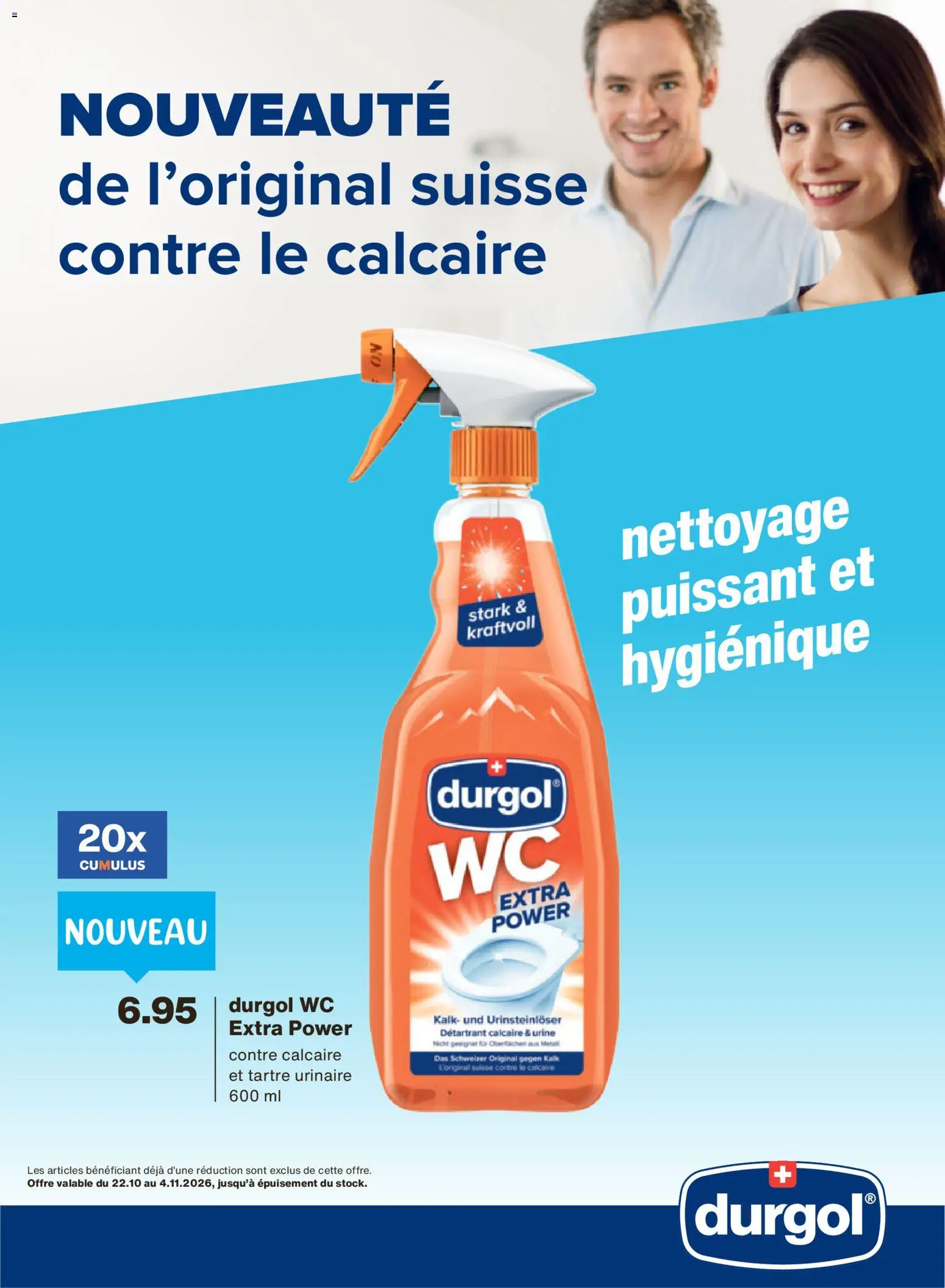 Migros aktionen Magazine FR – gültig ab 29.10.2026 | Seite: 60 | Produkte: Kalk
