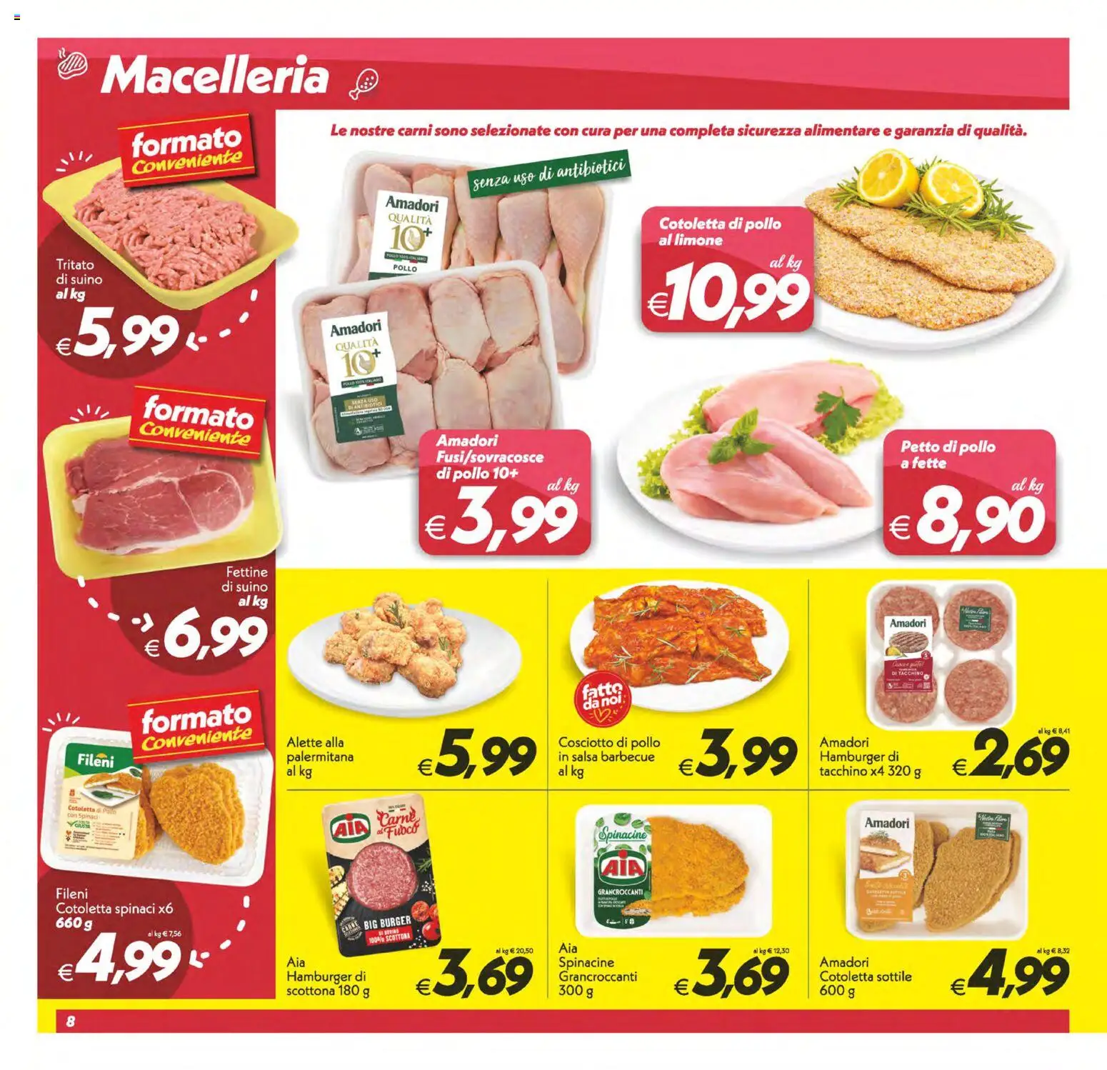 Volantino SuperConveniente del 19.05.2026 | Pagina: 8 | Prodotti: Salsa, Suino, Barbecue, Salsa barbecue