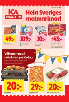 ICA Kvantum erbjudanden - Förhandsvisning av reklamblad från butik ICA Kvantum aktuell från 07/09/2026