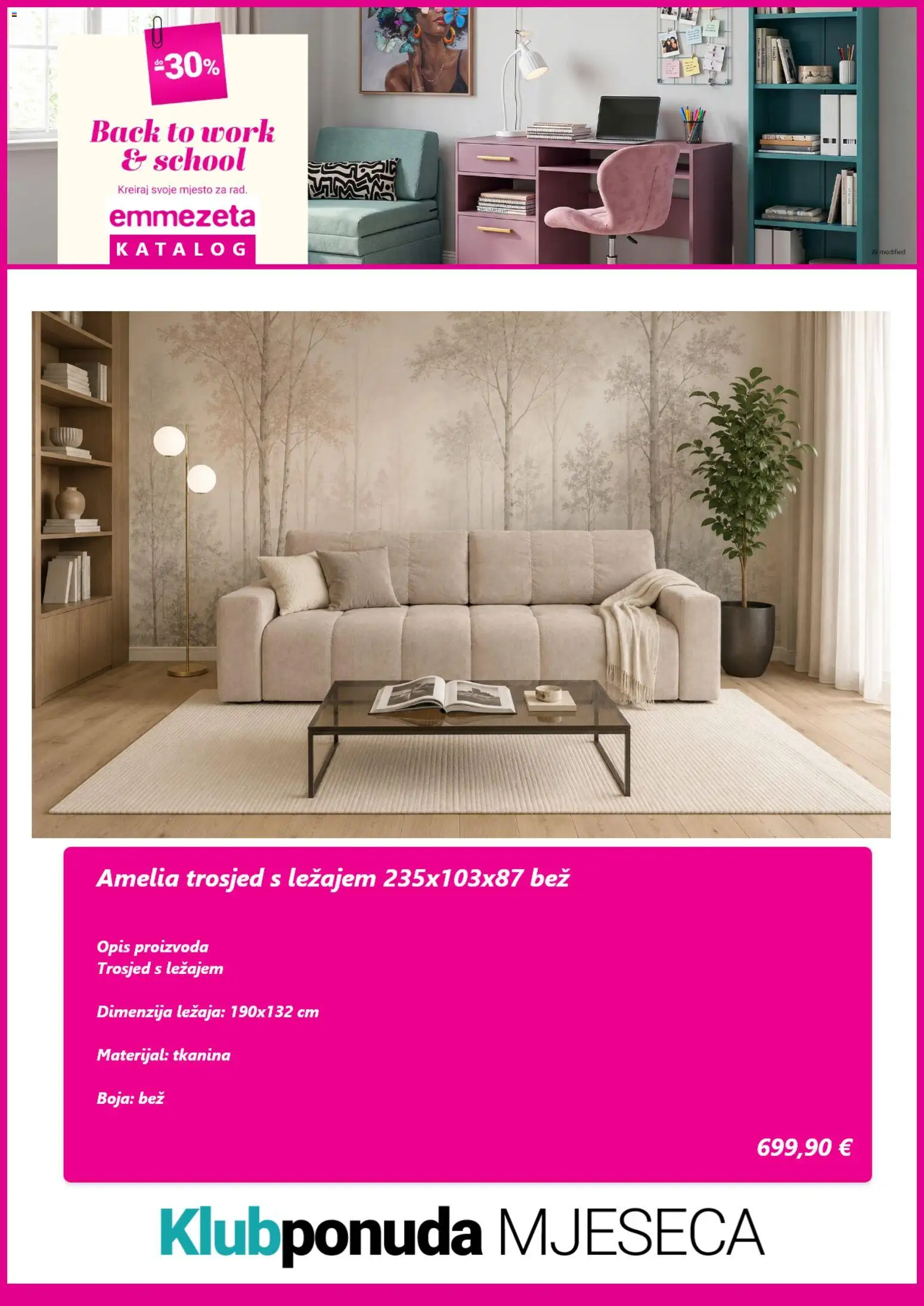 Emmezeta katalog | vrijedi od 01.09.2026 | Stranica: 2 | Proizvodi: Trosjed