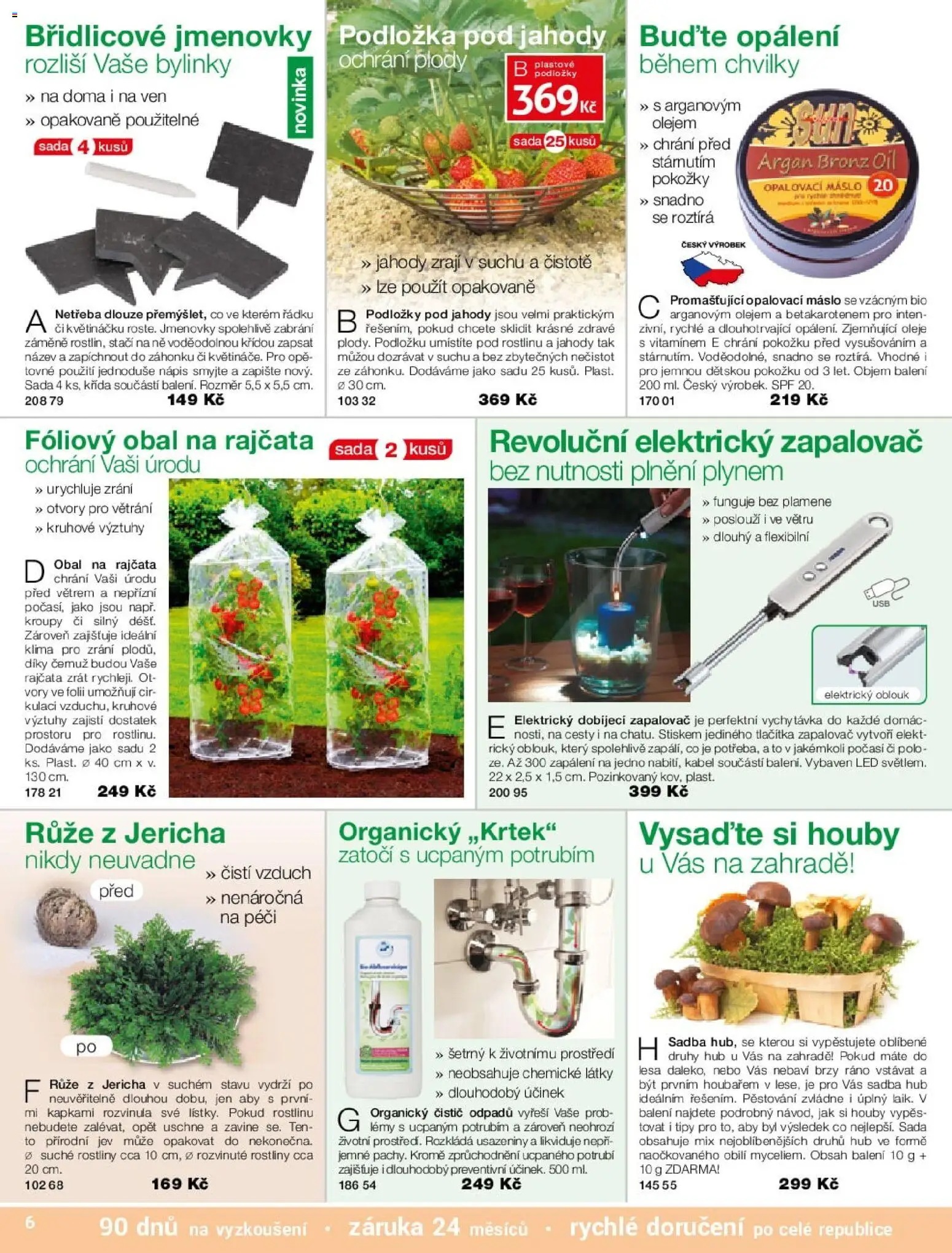 Decodoma katalog Jaro 2026 od 30.03.2026 | Strana: 6 | Produkty: Oleje, Máslo, Rajčata, LED