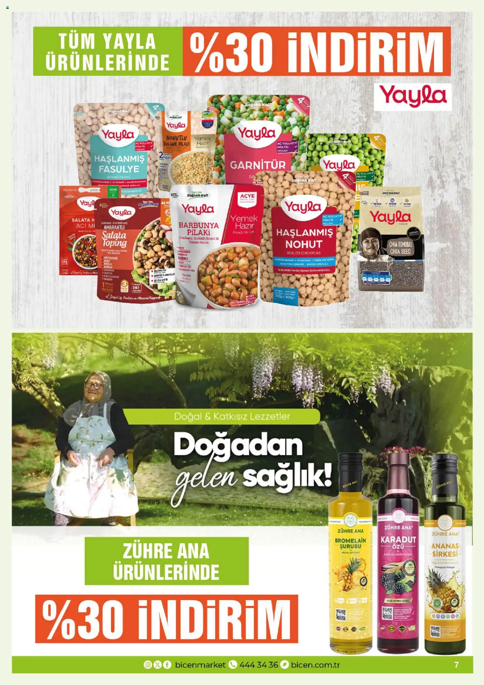 Biçen Market Katalog - 14 Temmuz 2026 tarihinden itibaren geçerlidir | Sayfa: 7 | Ürünler: Fasulye, Pilaki, Ananas, Barbunya