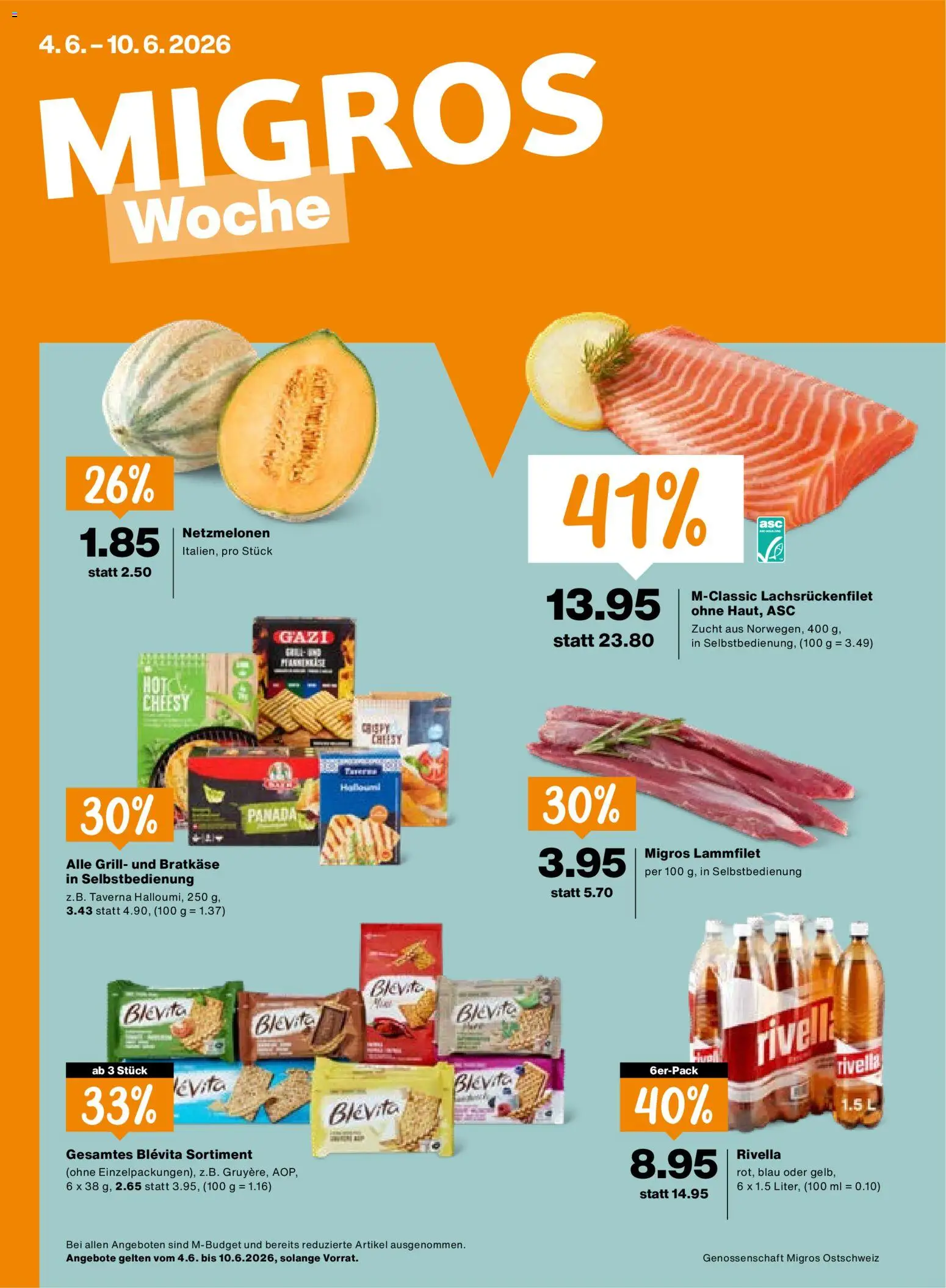 Migros aktionen – gültig ab 04.06.2026 | Seite: 1