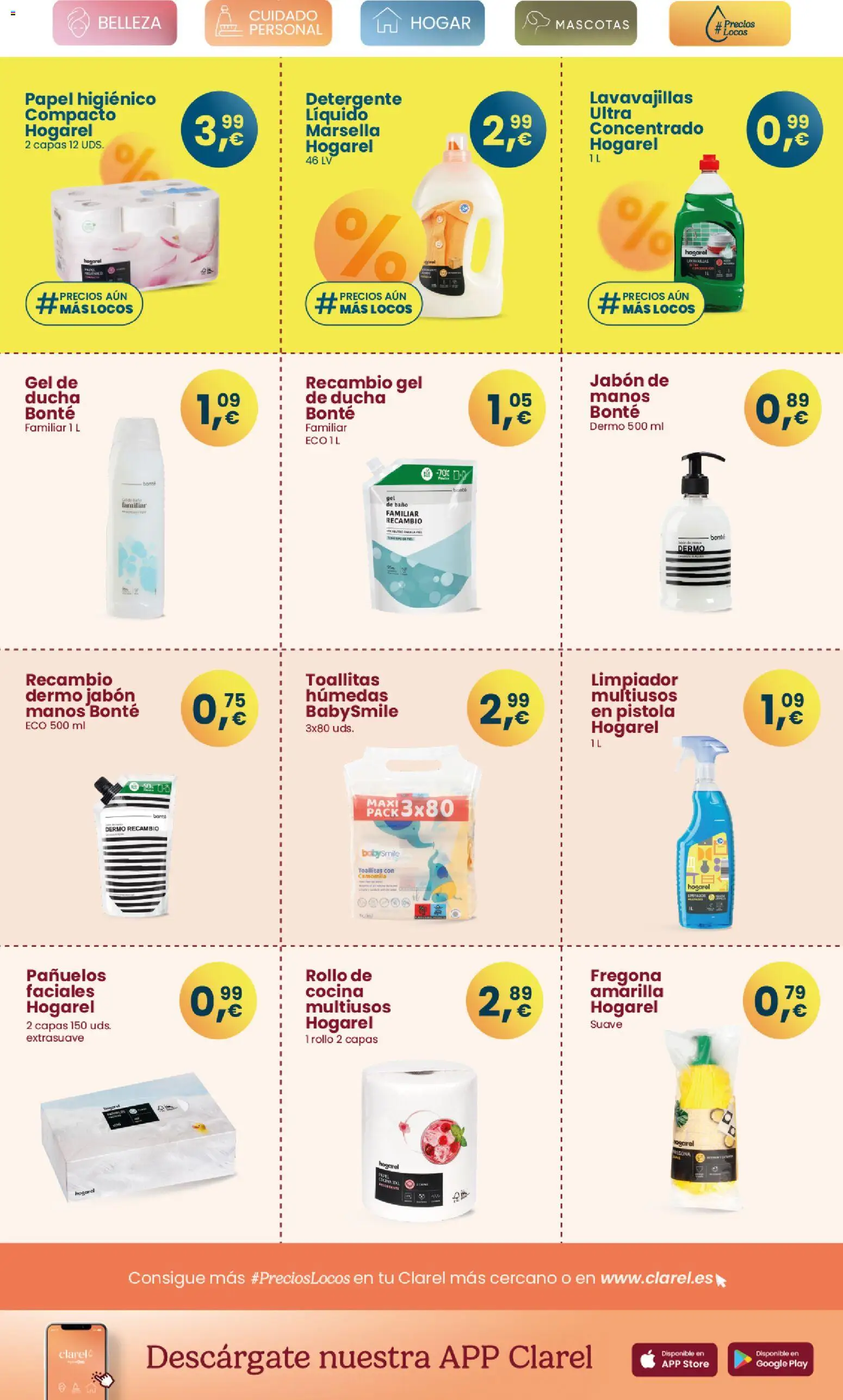 Clarel - folleto │ válido desde el 22/07/2026 | Página: 15 | Productos: Jabón, Detergente, Baño, Ducha