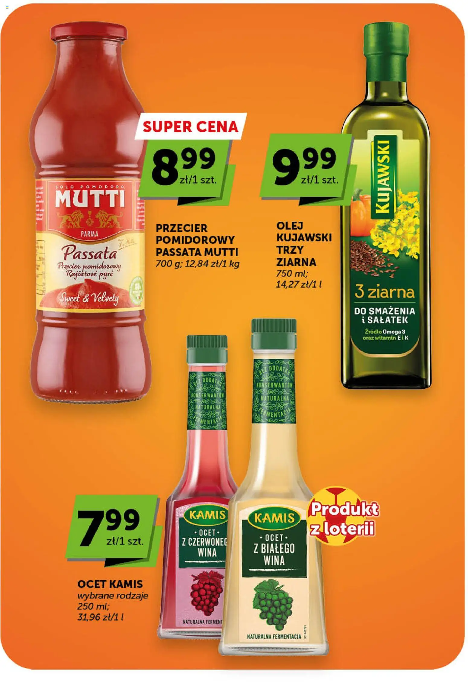 ABC gazetka - Market od 25.06.2026 | Strona: 24 | Produkty: Ocet, Przecier pomidorowy, Olej