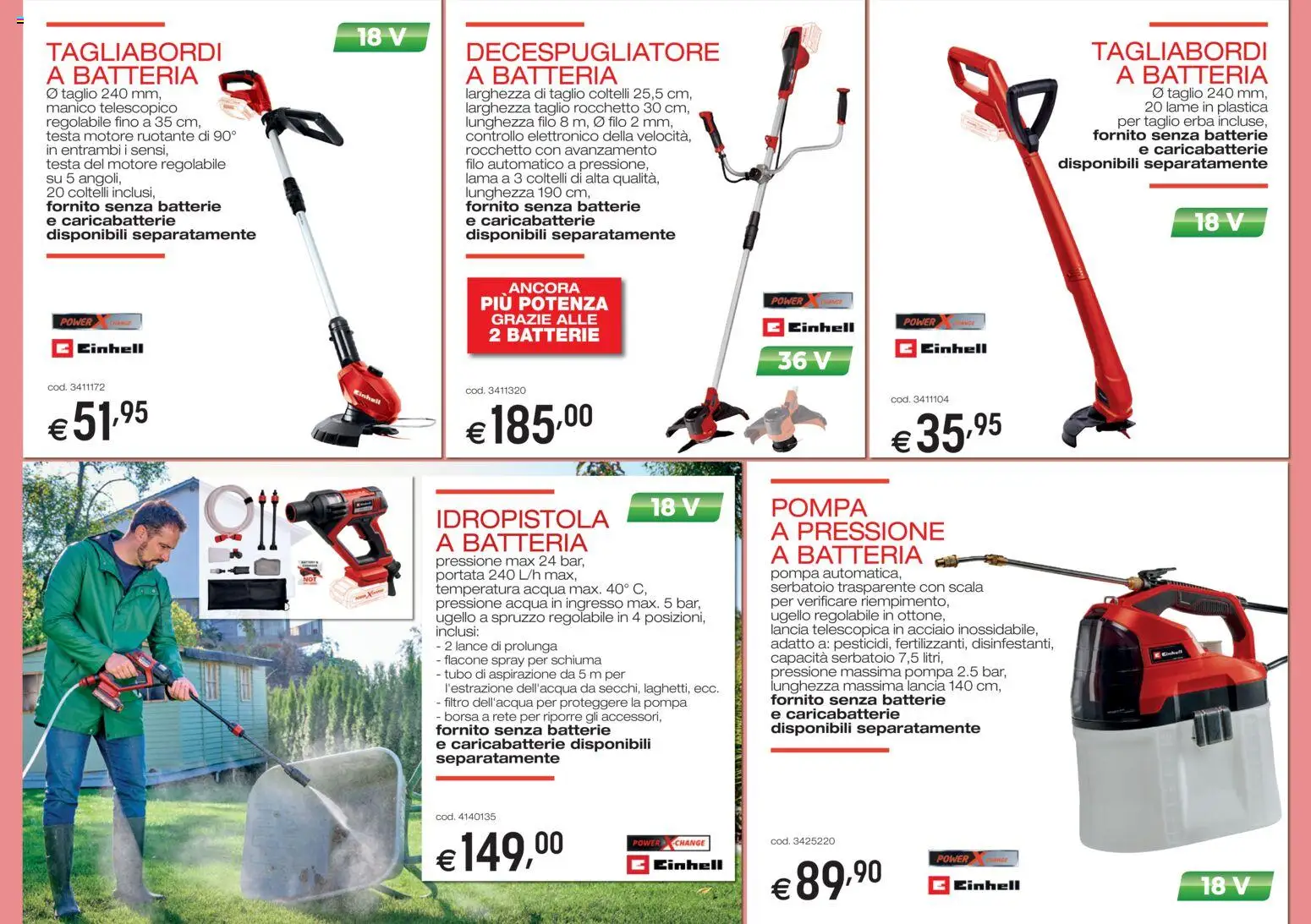 Volantino Brico OK del 05/03/2026 | Pagina: 21 | Prodotti: Acqua, Scala, Borsa, Coltelli