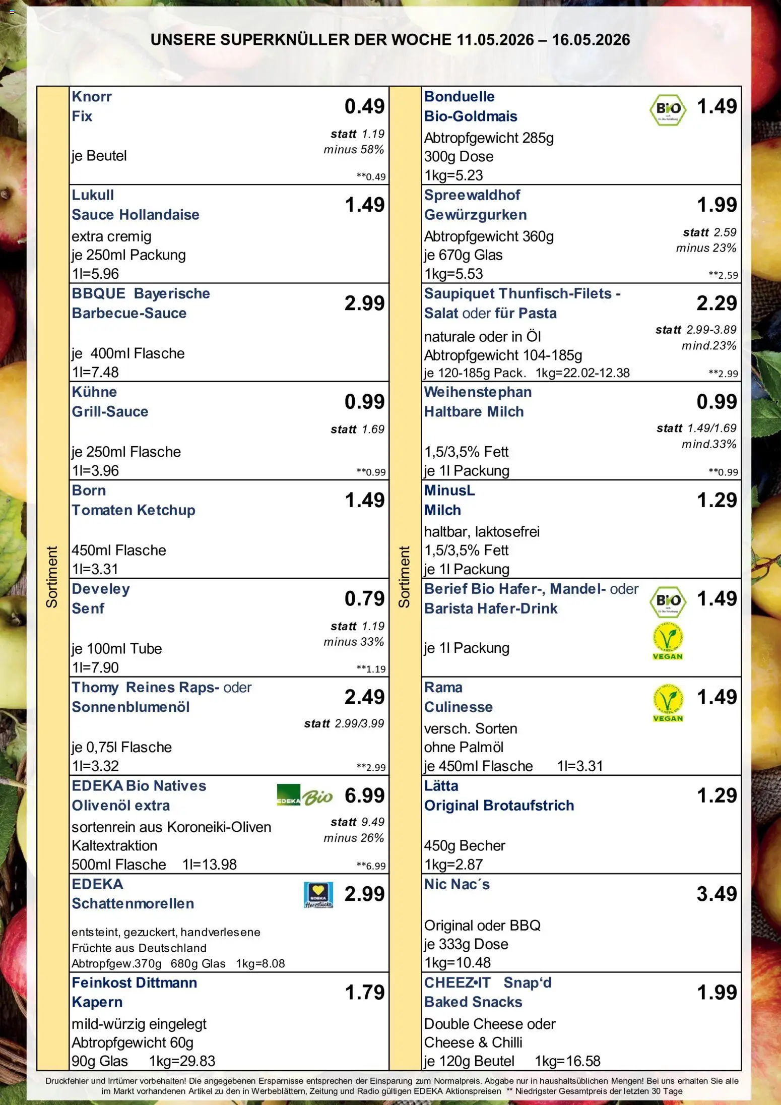 Simmel Bayern – gültig ab 11.05.2026 | Seite: 2 | Produkte: Milch, Öl, Sonnenblumenol, Lätta