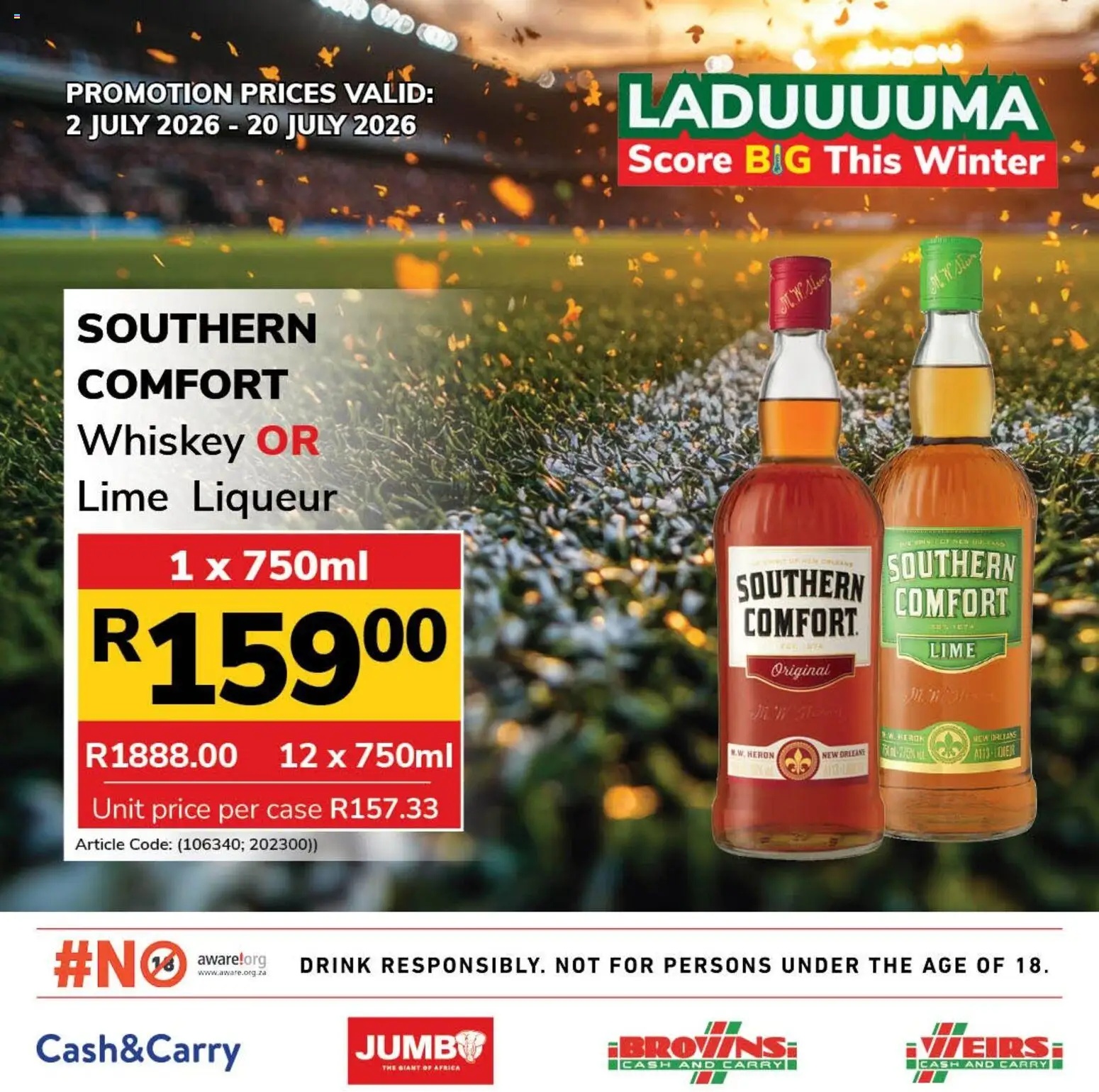 Jumbo Jumbo Laduuuuma Liquor Specials Supermarkets Deals July 2026 — page 2 of 11