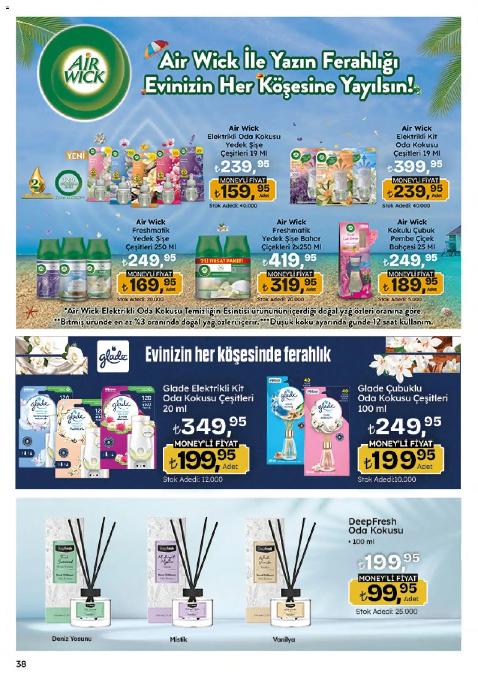 Migros Katalog - 5M Migroskop Dijital - 04.06.2026 tarihinden itibaren geçerlidir | Sayfa: 38 | Ürünler: Oda kokusu, Koku, Yağ, Saat