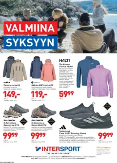 Intersport-mainoslehti voimassa 07/09/2026 alkaen