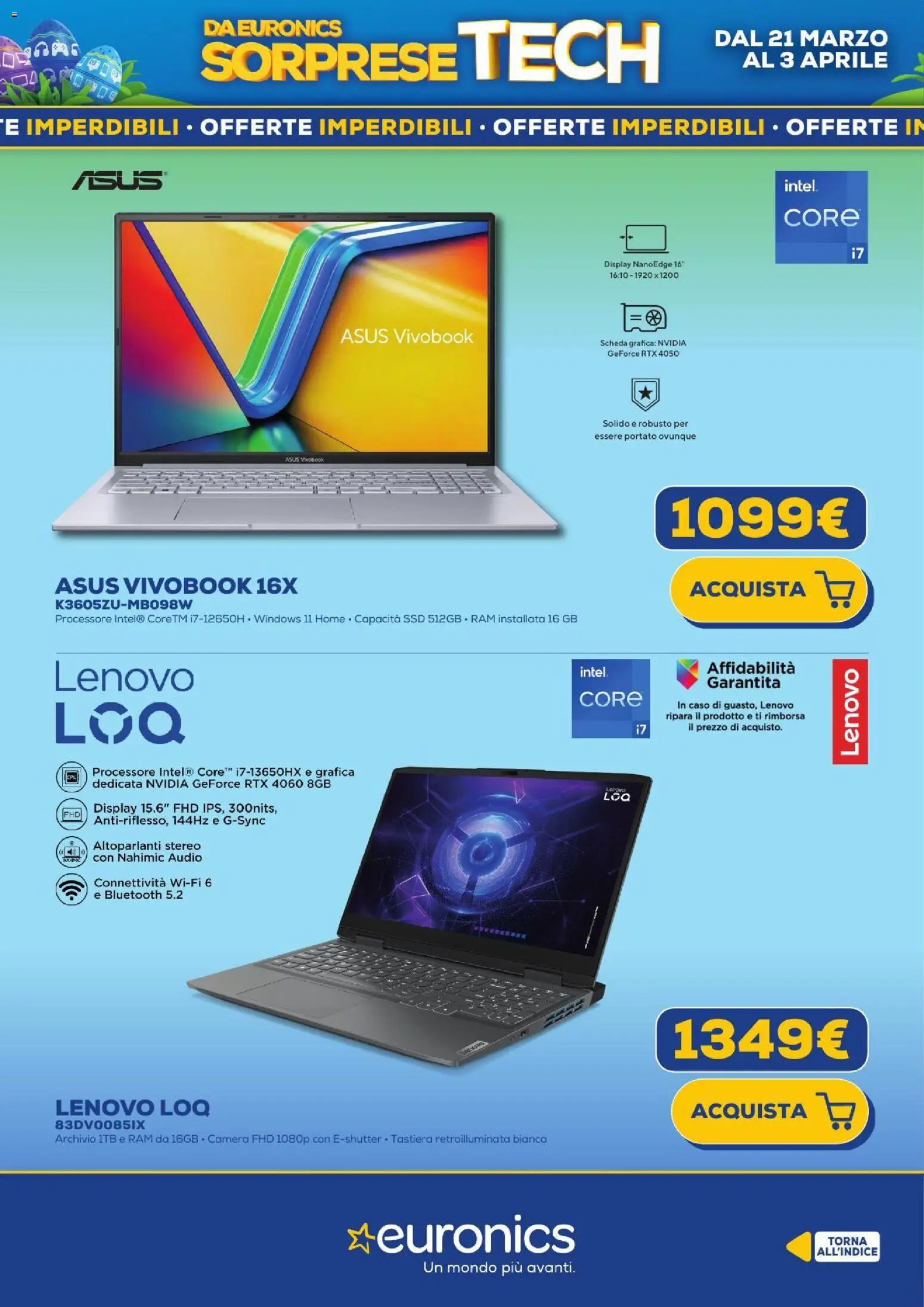 Volantino Euronics del 15/10/2026 | Pagina: 8