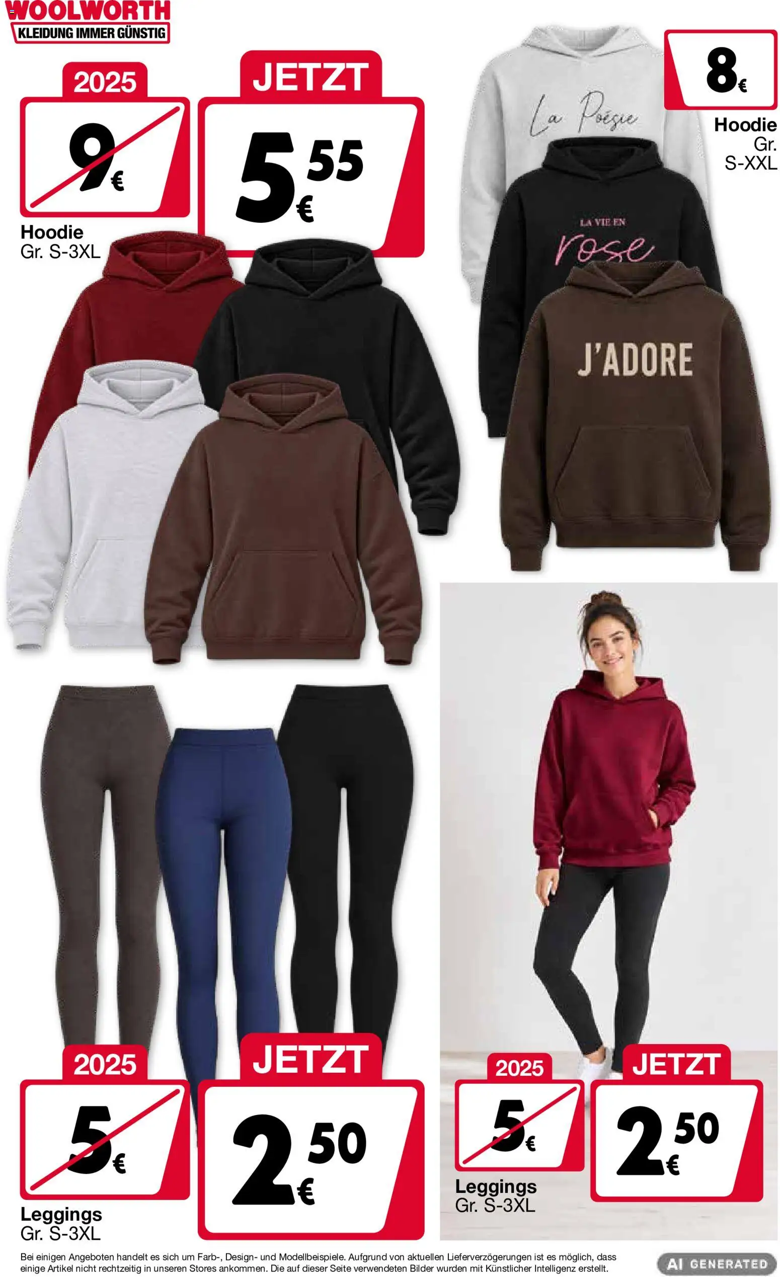 Woolworth Flugblatt gültig ab 15.10.2026 | Seite: 6 | Produkte: Leggings