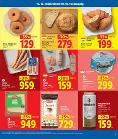Virslis croissant, 95 g; 1 kg = 2 095 Ft - amely érvényes a következő dátumtól: 2026.10.15. | Oldal: 3