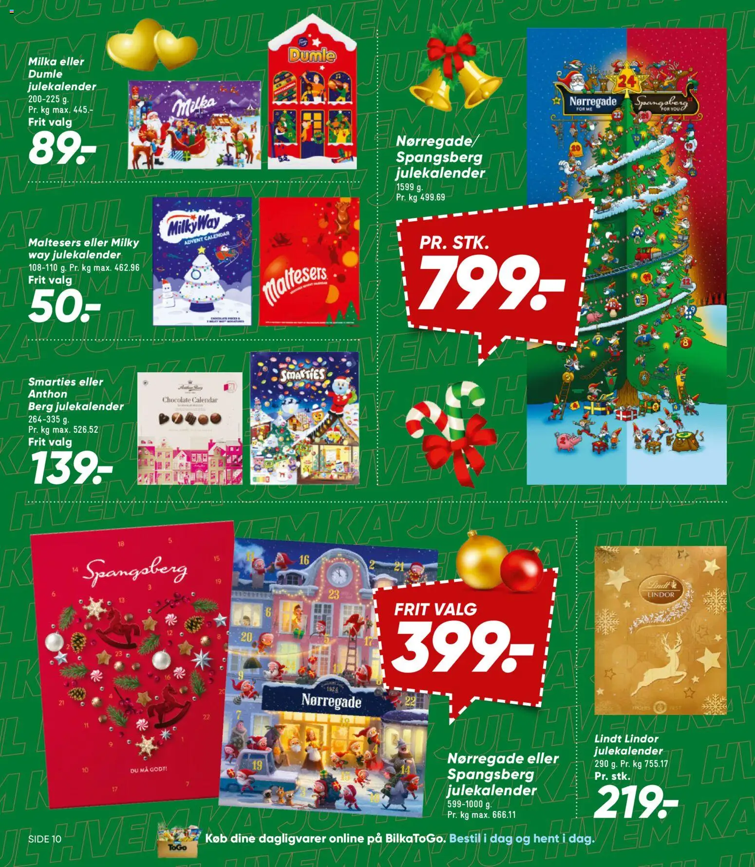 Bilka tilbudsavis – gyldig fra 23/10/2026 | Side: 10 | Produkter: Dagligvarer