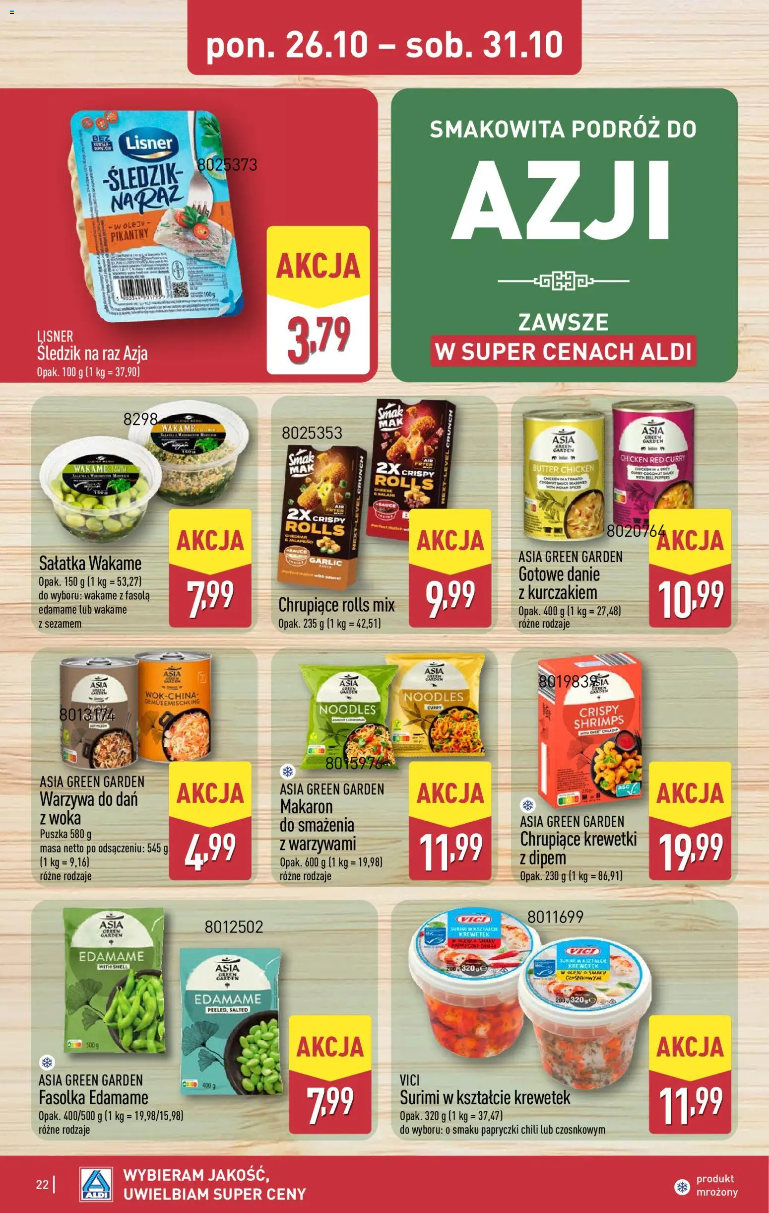 Aldi gazetka od 26.10.2026 | Strona: 22