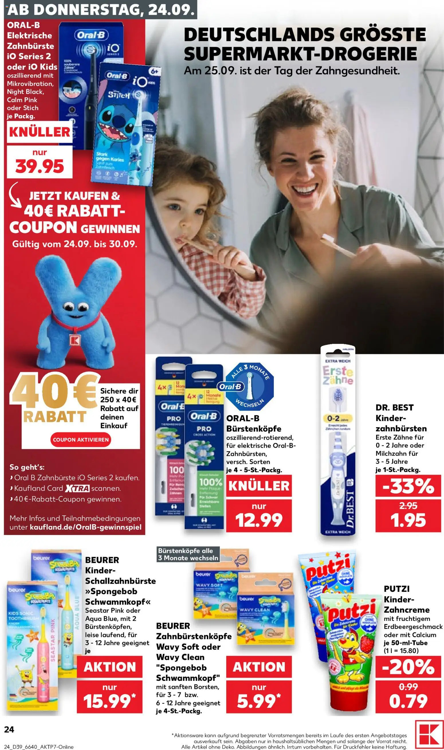 Kaufland Prospekt – gültig ab 24.09.2026 | Seite: 26 | Produkte: Zahnbürste