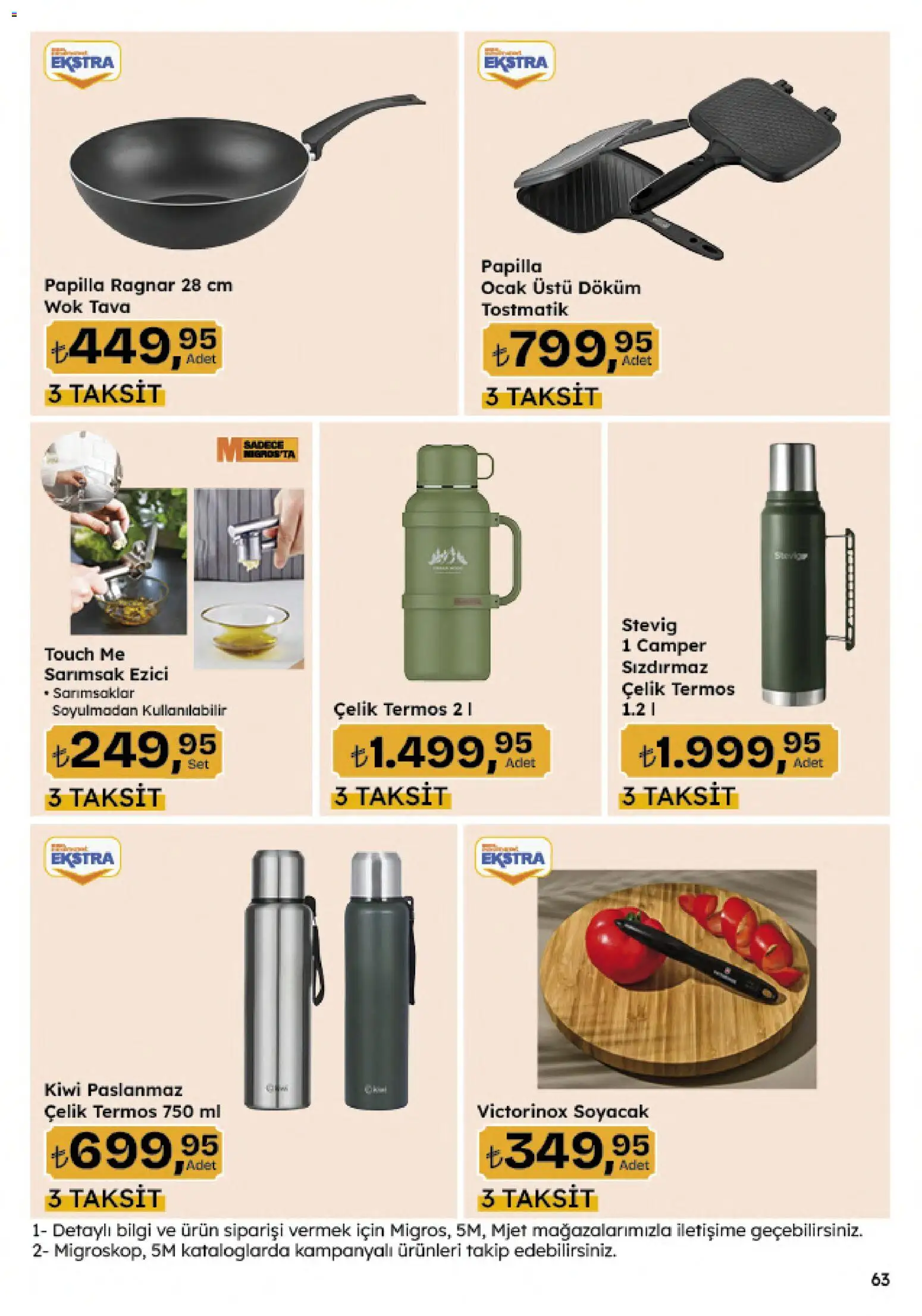 Migros Katalog - 5M Migroskop Dijital - 20 Ağustos 2026 tarihinden itibaren geçerlidir | Sayfa: 186 | Ürünler: Sarımsak, Termos, Ocak