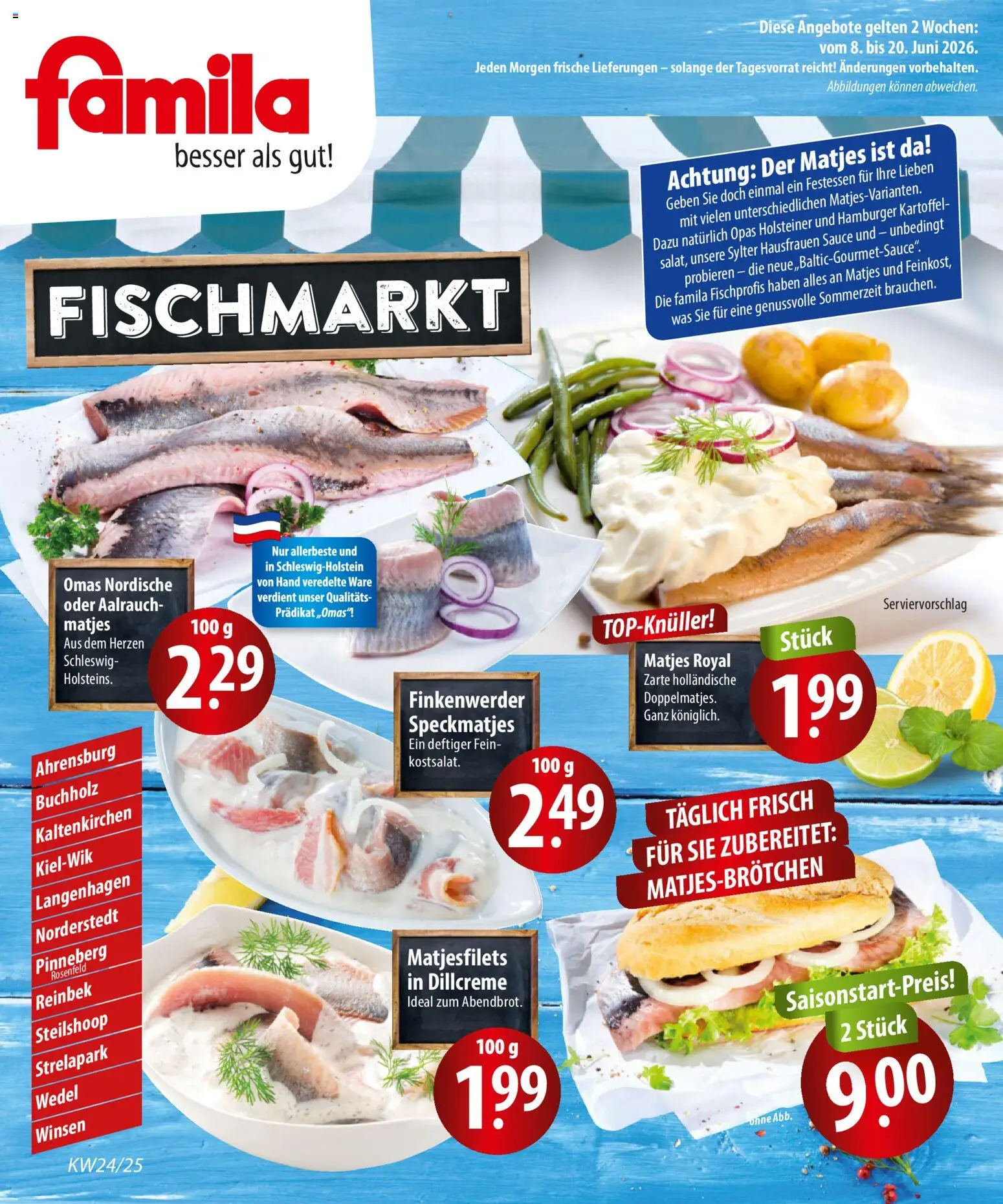 Famila  Fischmarkt – gültig ab 08.06.2026 | Seite: 1