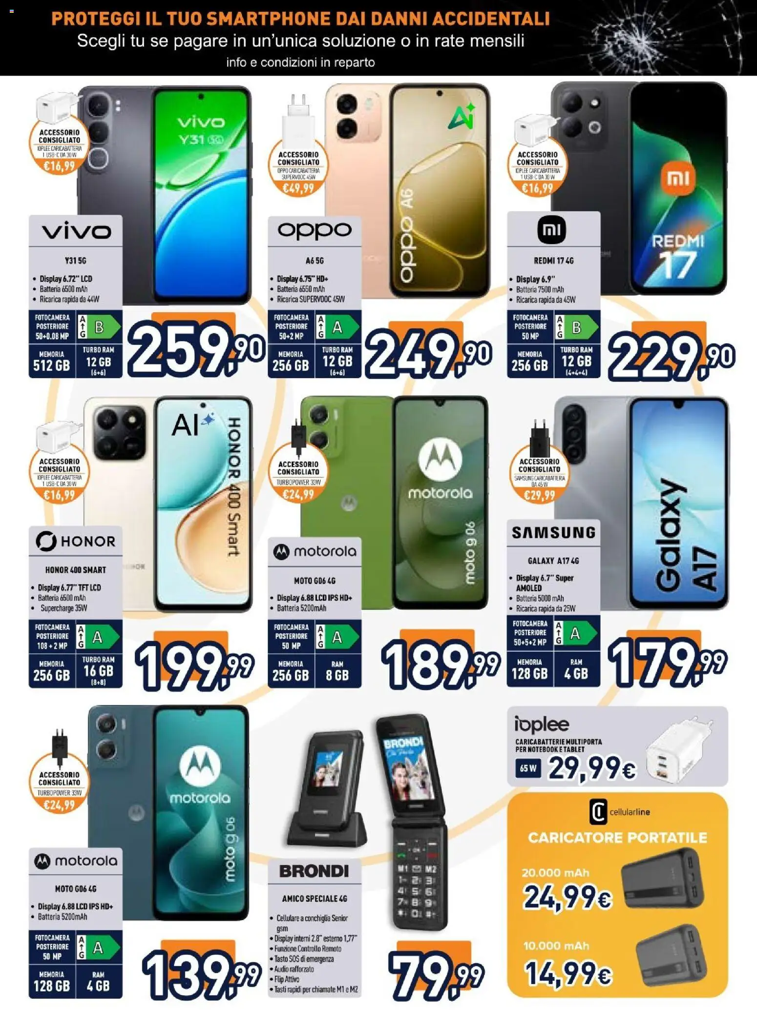 Volantino Unieuro del 12/10/2026 | Pagina: 9 | Prodotti: Notebook, Cellulare, Smartphone, Batteria