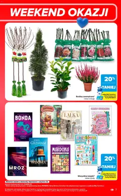 Pogląd oferty "Carrefour gazetka - Weekend okazji" - ważna od 17.09.2026 | Strona: 7 | Produkty: Karta, Naklejki, Rosliny