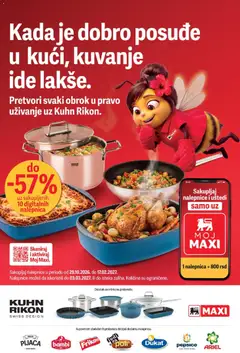 Maxi katalog Moj Maxi sakupljaj nalepnice - pregled Maxi kataloga - važi od 29.10.2026