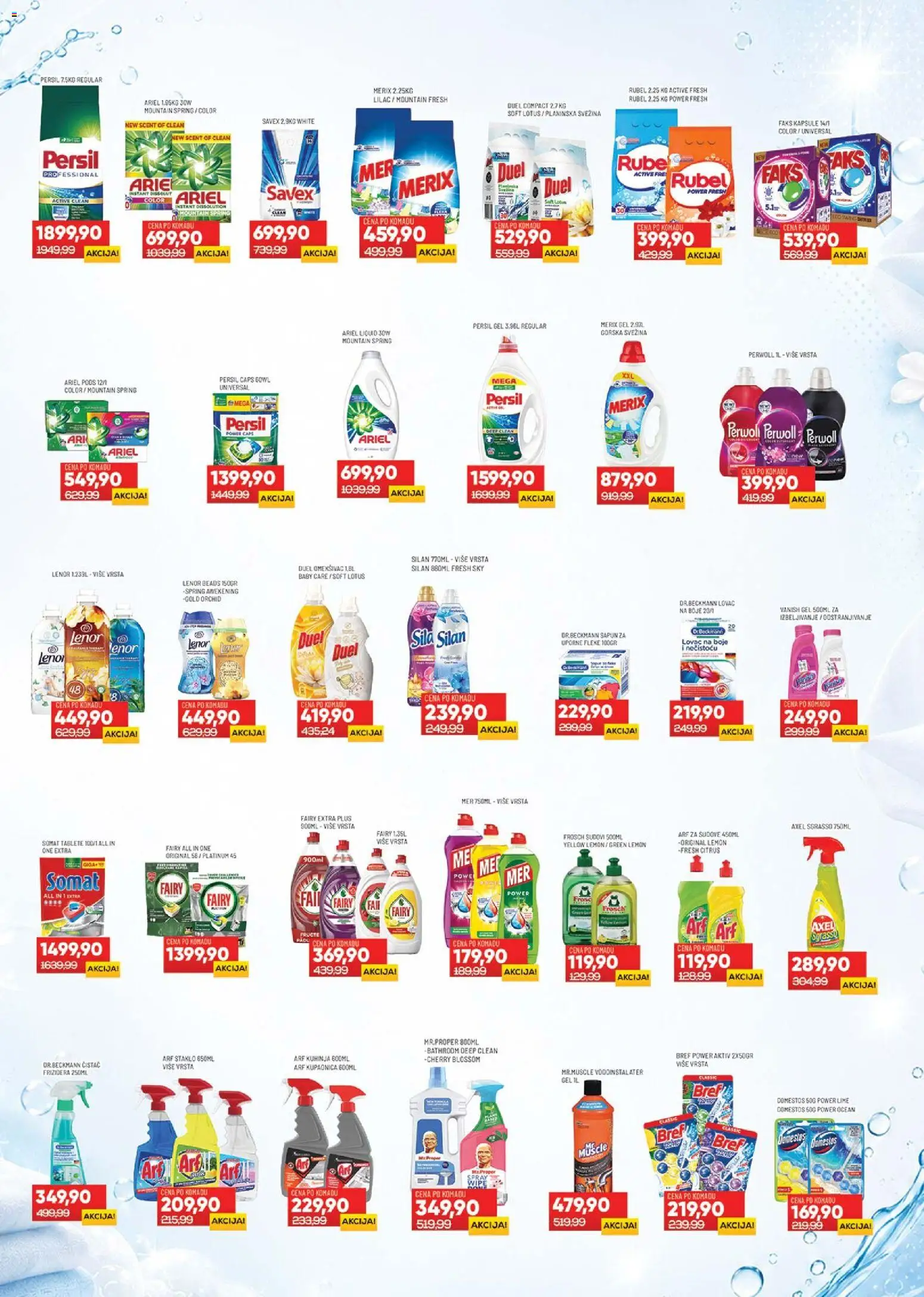 Medius katalog - važi od 30.06.2026 | Strana: 21 | Proizvode: Somat, Ariel, Kuhinja, Silan