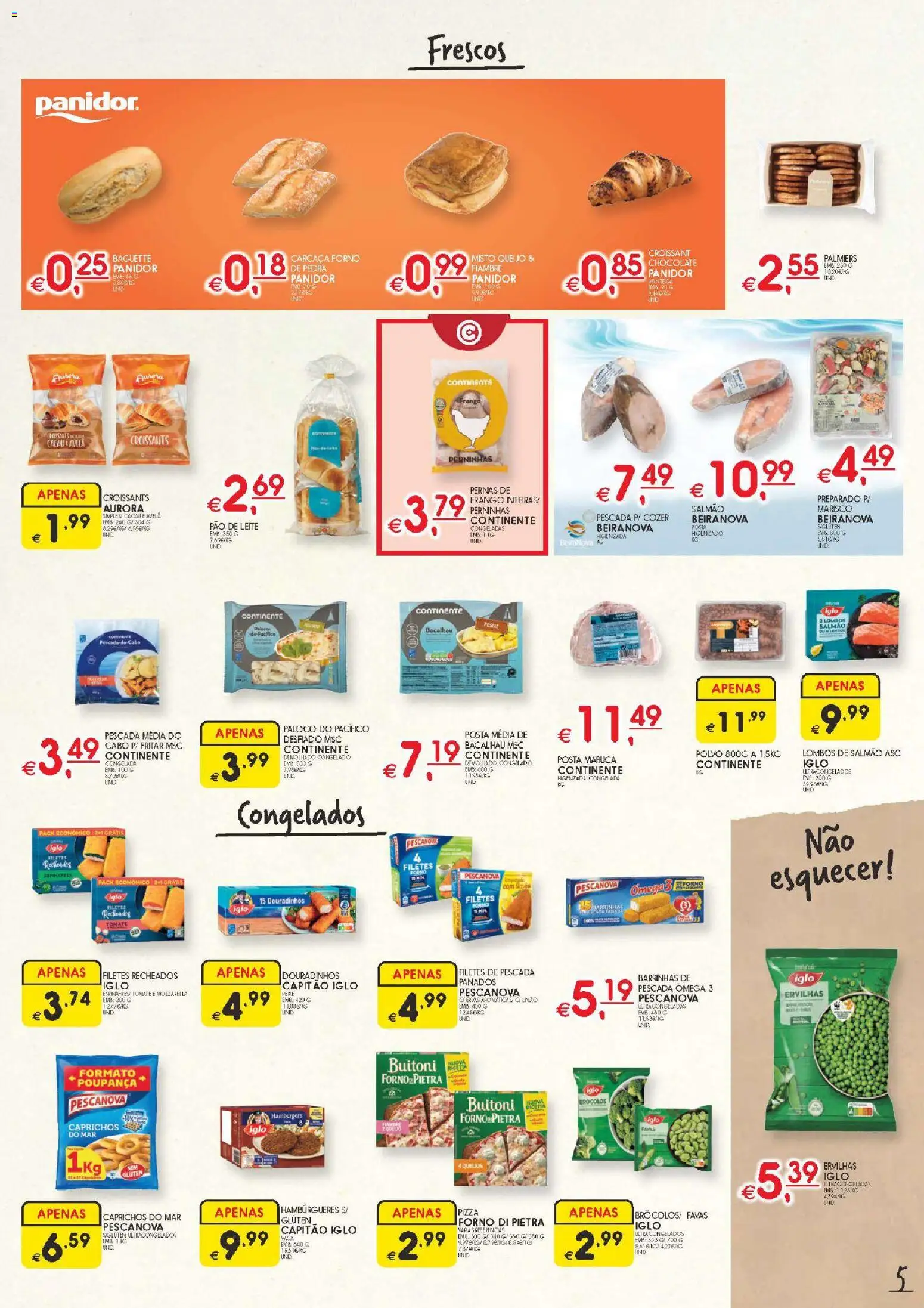 Meu Super folheto │ válido de 11.06.2026 | Página: 5 | Produtos: Forno, Cabo, Capitão iglo, Queijo