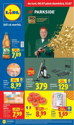 Ofertele Lidl valabile de la 06.07.2026
