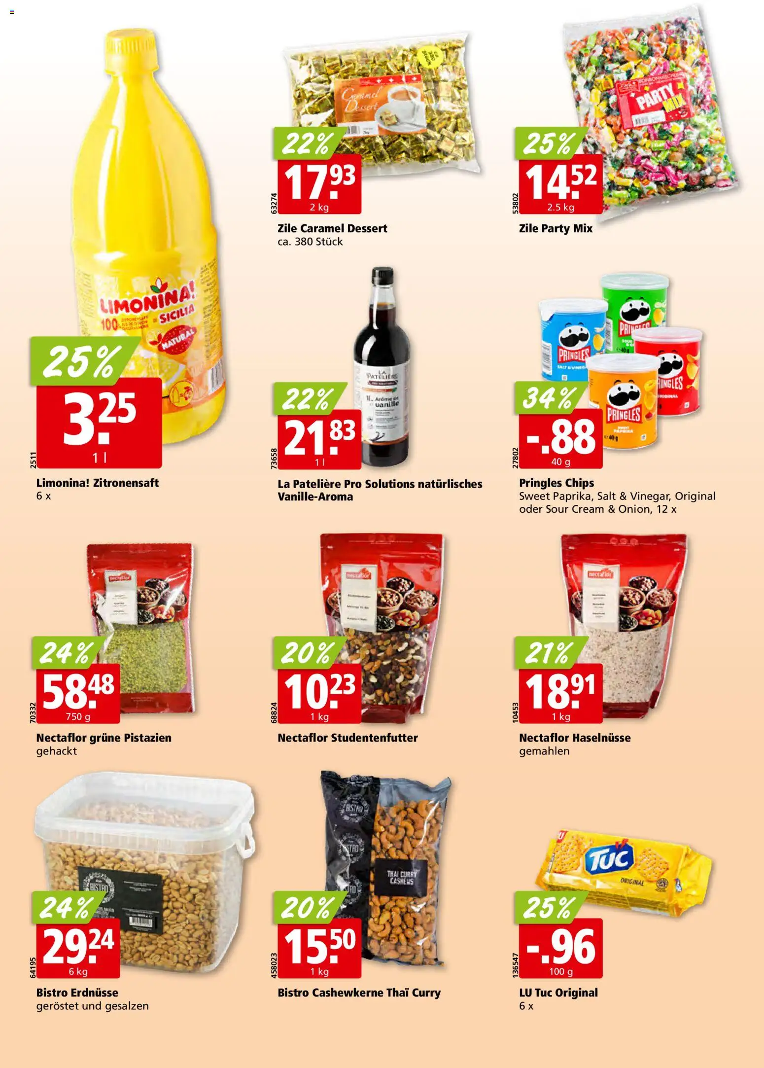 Aligro aktionen – gültig ab 06.07.2026 | Seite: 20 | Produkte: Erdnüsse, Chips