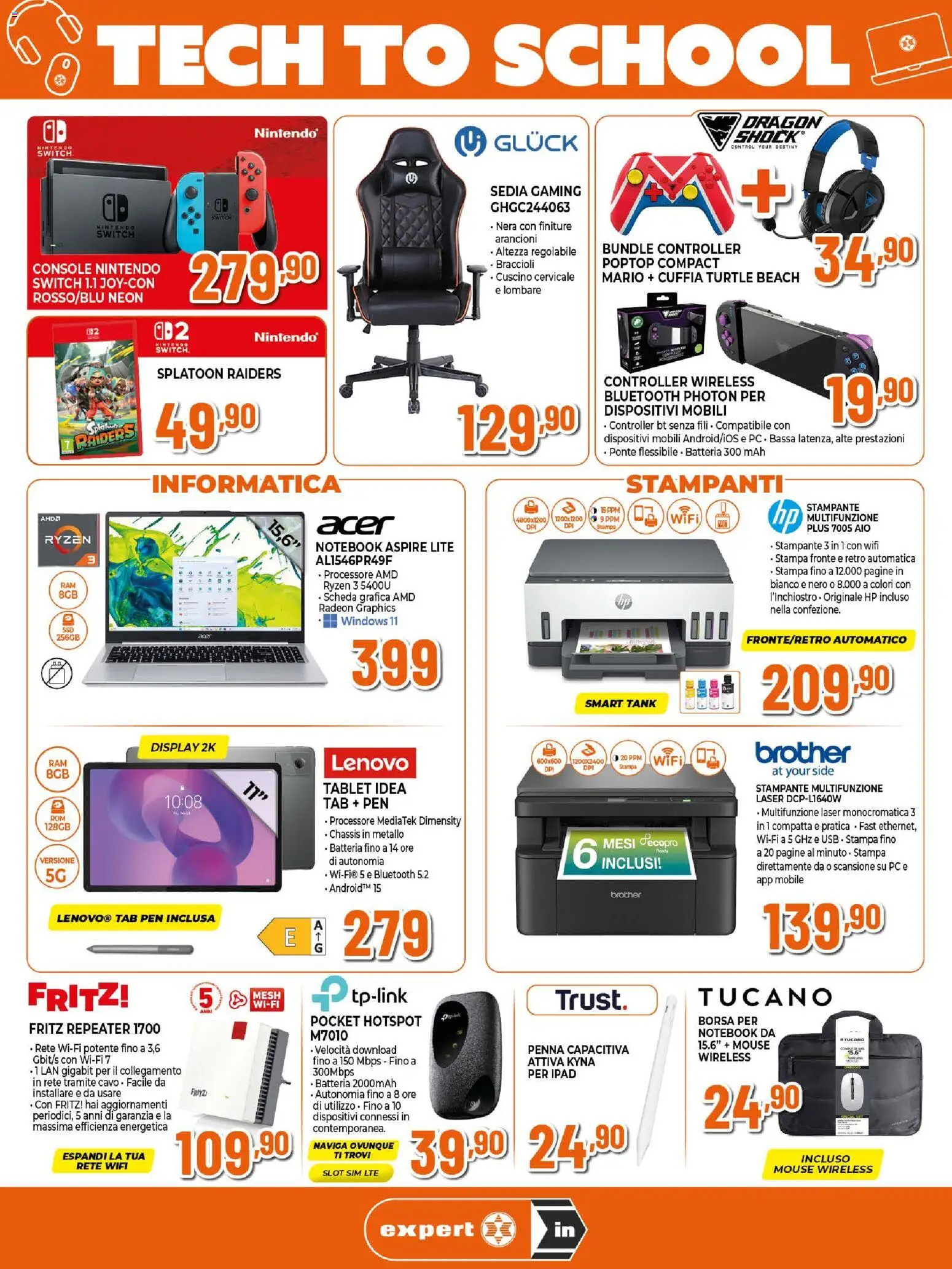 Volantino Ipercoop del 03/09/2026 | Pagina: 3 | Prodotti: Notebook, Mouse, Borsa, USB