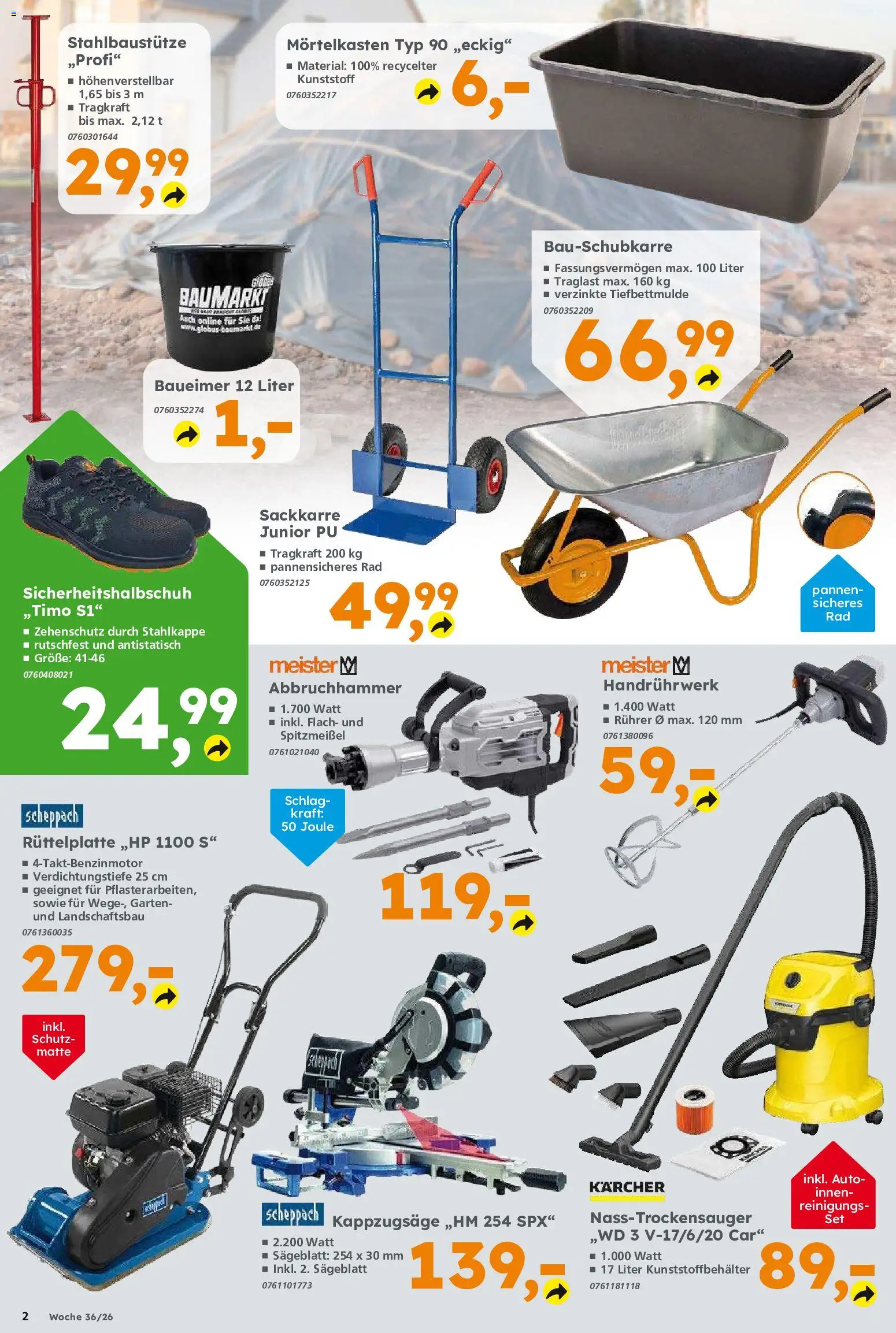 Globus Baumarkt Prospekt – gültig ab 31.08.2026 | Seite: 2