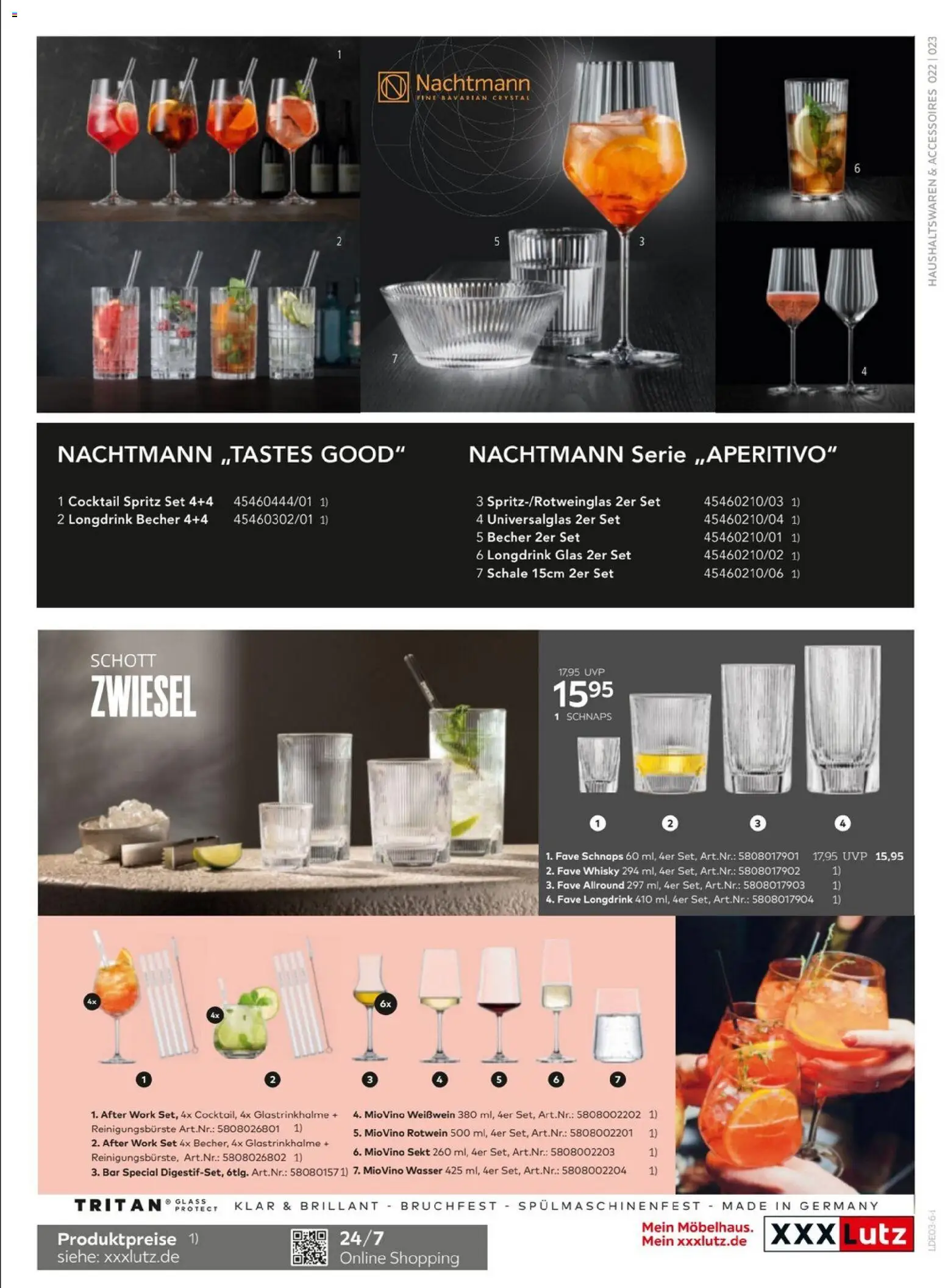 XXXL Lutz Schöner Einrichten – gültig ab 01.03.2026 | Seite: 23 | Produkte: Whisky, Weißwein, Rotwein, Schnaps