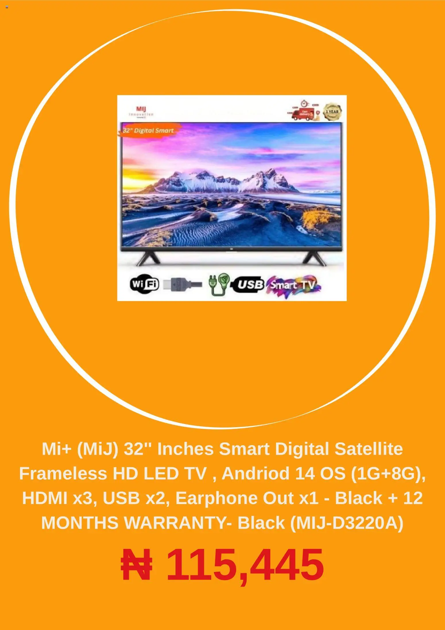 Jumia Catalogue valid from 01/07/2026 | Page: 3 | Products: Tv, Usb, Satellite