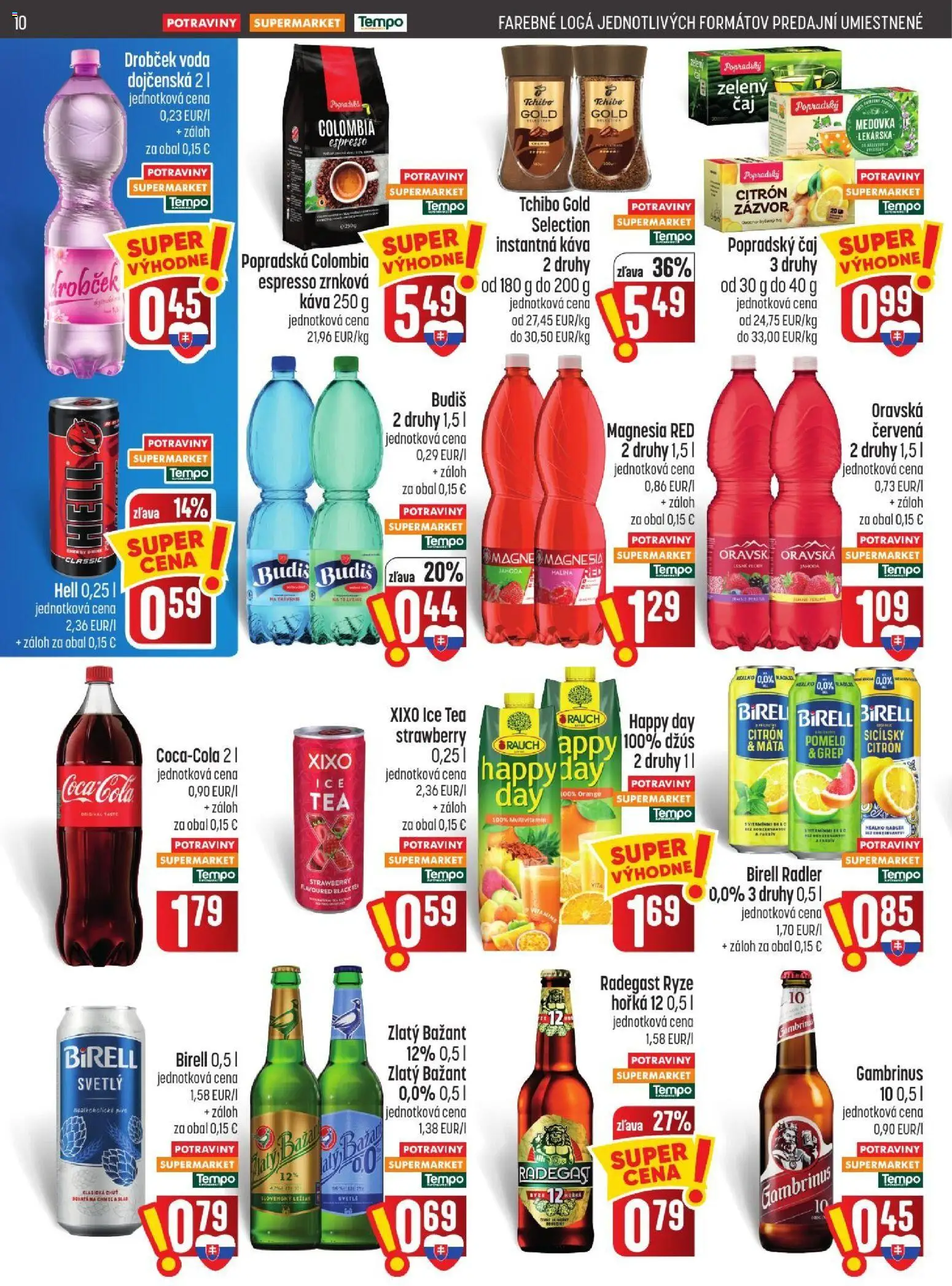 Nové COOP Jednota akcie – leták je platný od 22.10.2026 | Strana: 10
