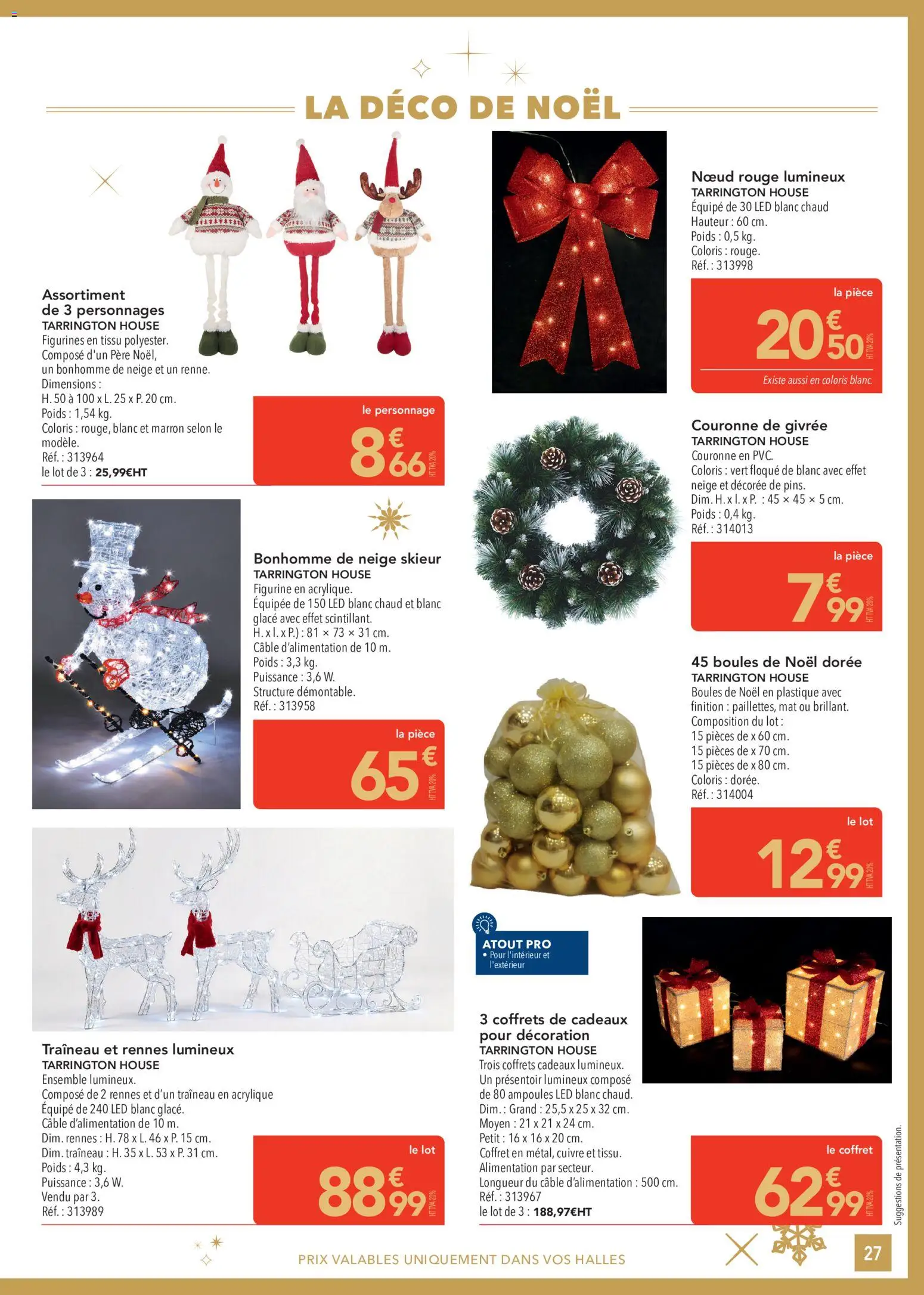 {H1} | Page: 27 | Produits: Figurine, Poids, Alimentation, Déco de Noël