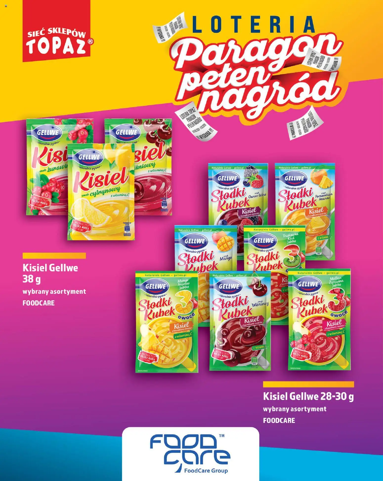 Topaz gazetka - Loteria Paragonowa od 24.08.2026 | Strona: 64 | Produkty: Malina, Żurawina, Jabłka, Owoce