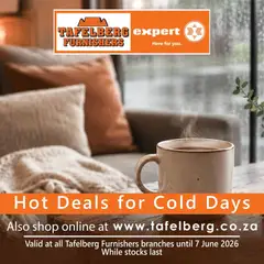 Tafelberg Furnishers specials catalogue – valid from 27.05.2026