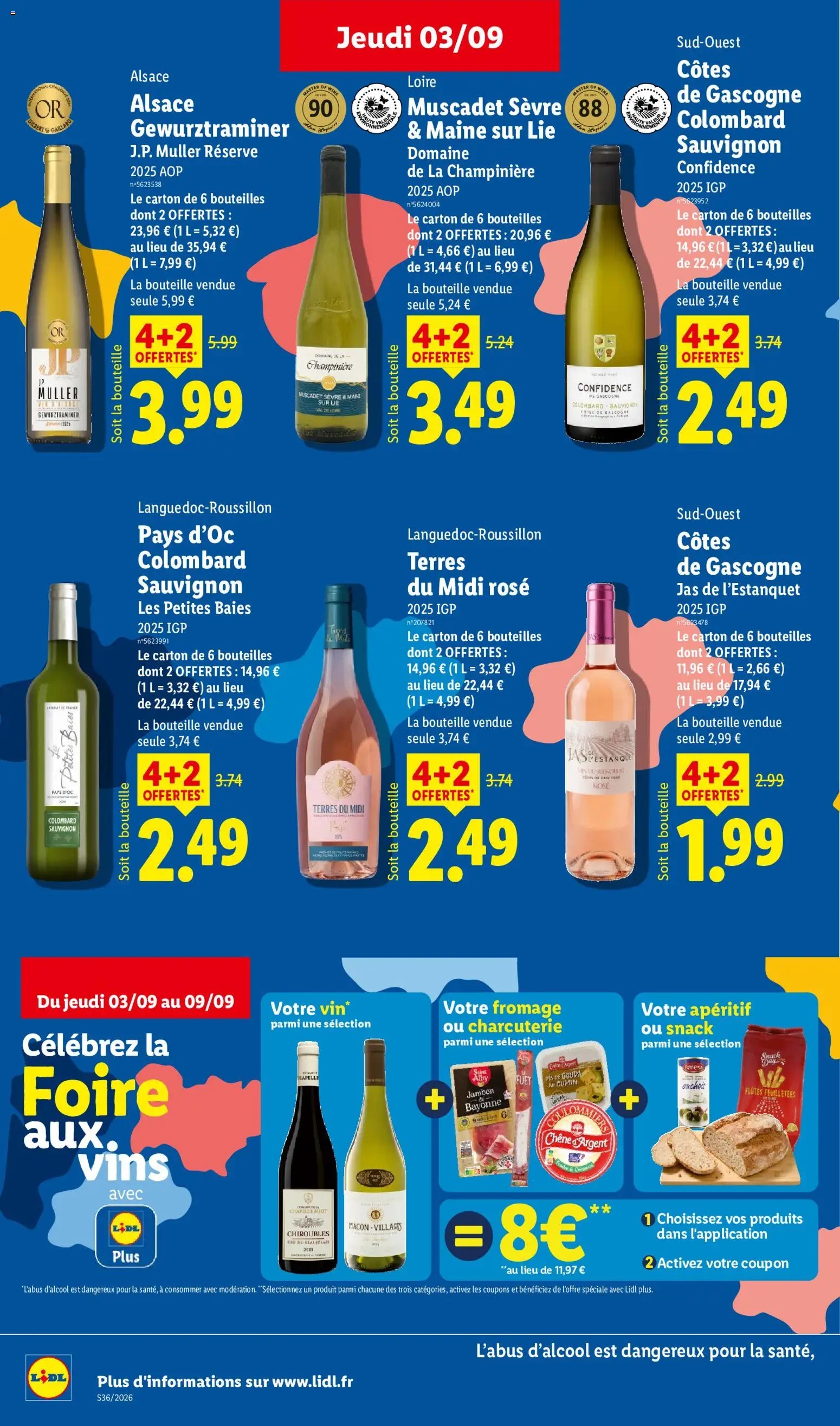{H1} | Page: 22 | Produits: Anchois, Alsace gewurztraminer, Bouteille, Gouda