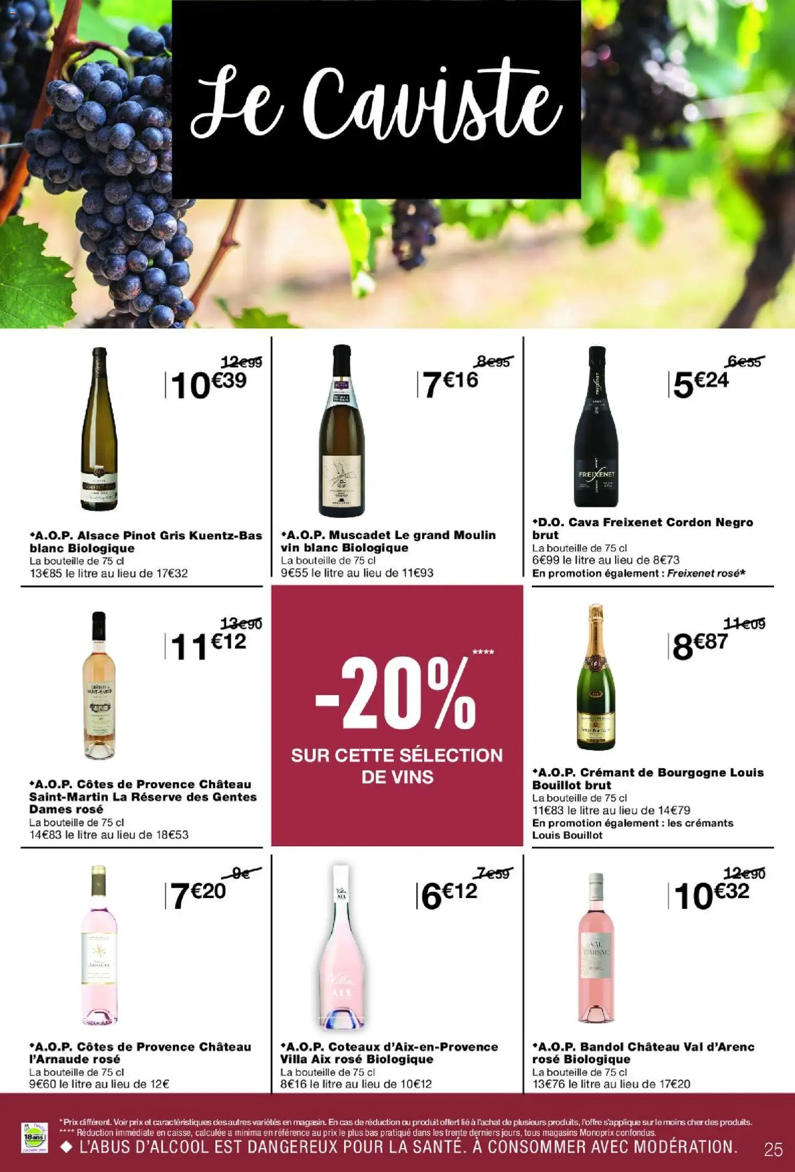 {H1} | Page: 25 | Produits: Crémant de bourgogne, Crémant, Vin, Freixenet