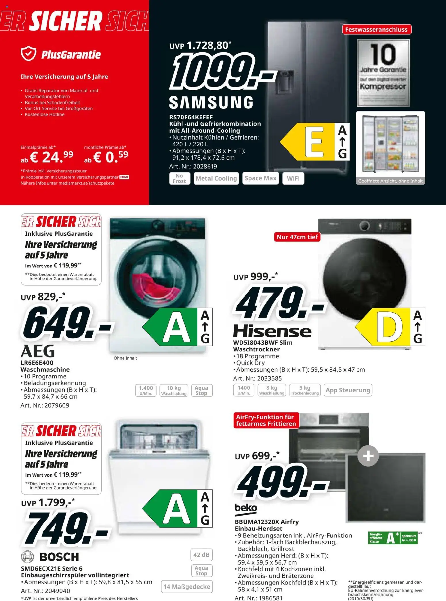 Media Markt Superstart gültig ab 25.08.2026 | Seite: 18 | Produkte: Waschmaschine, Herd, Kochfeld, Samsung