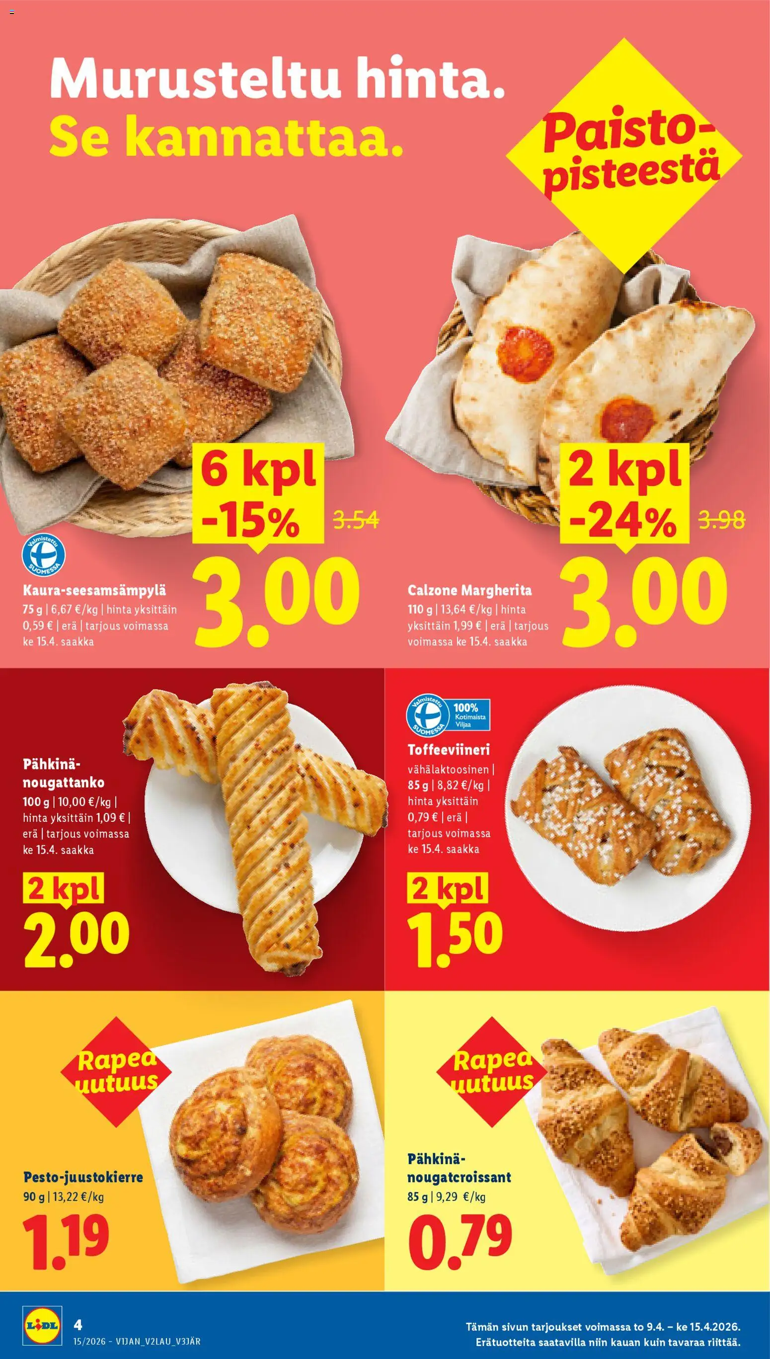 Lidl tarjoukset – voimassa 09/04/2026 alkaen | Sivu: 4