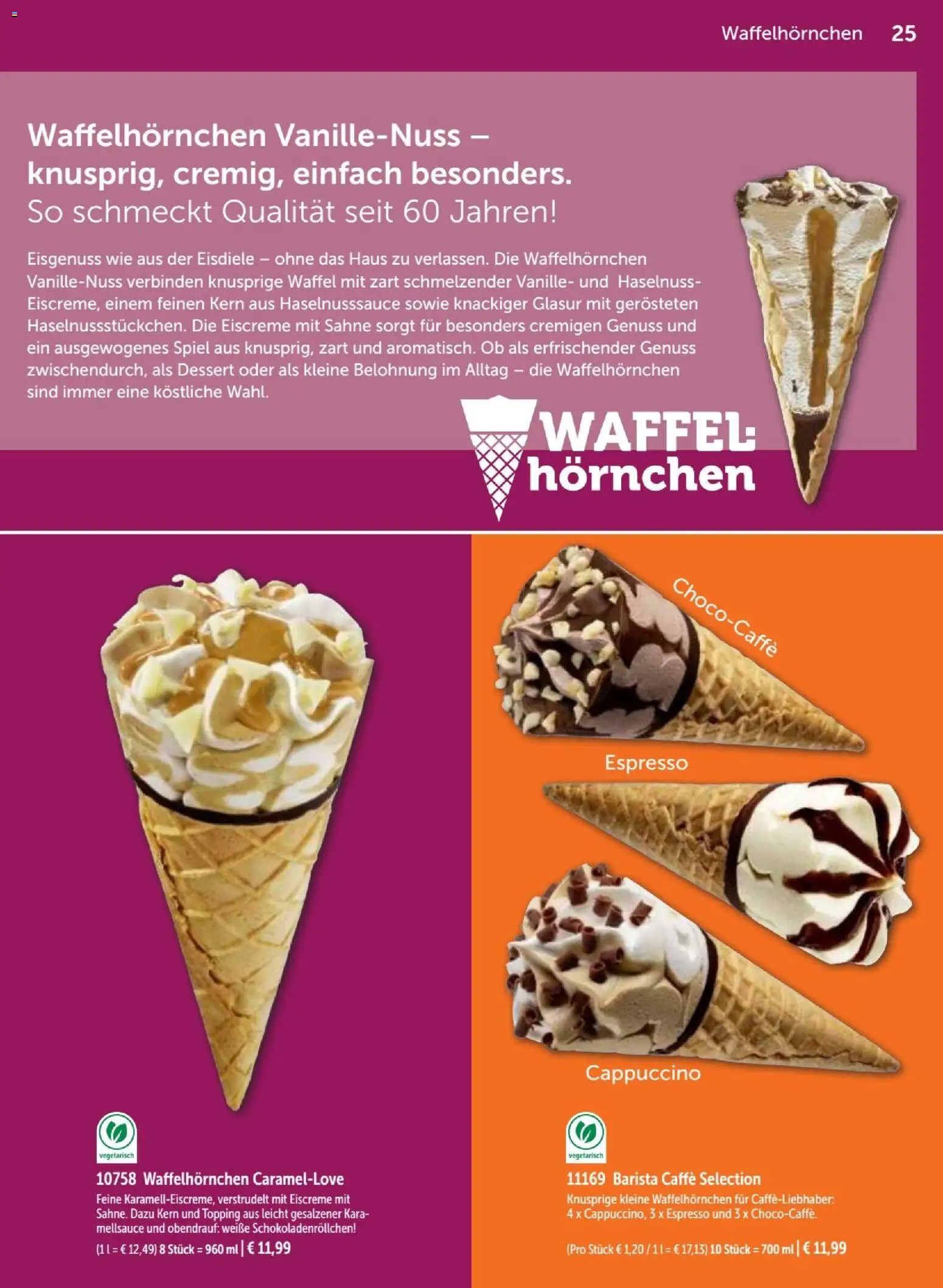 Bofrost Katalog – gültig ab 07.09.2026 | Seite: 25 | Produkte: Spiel, Eiscreme, Vanille, Sahne